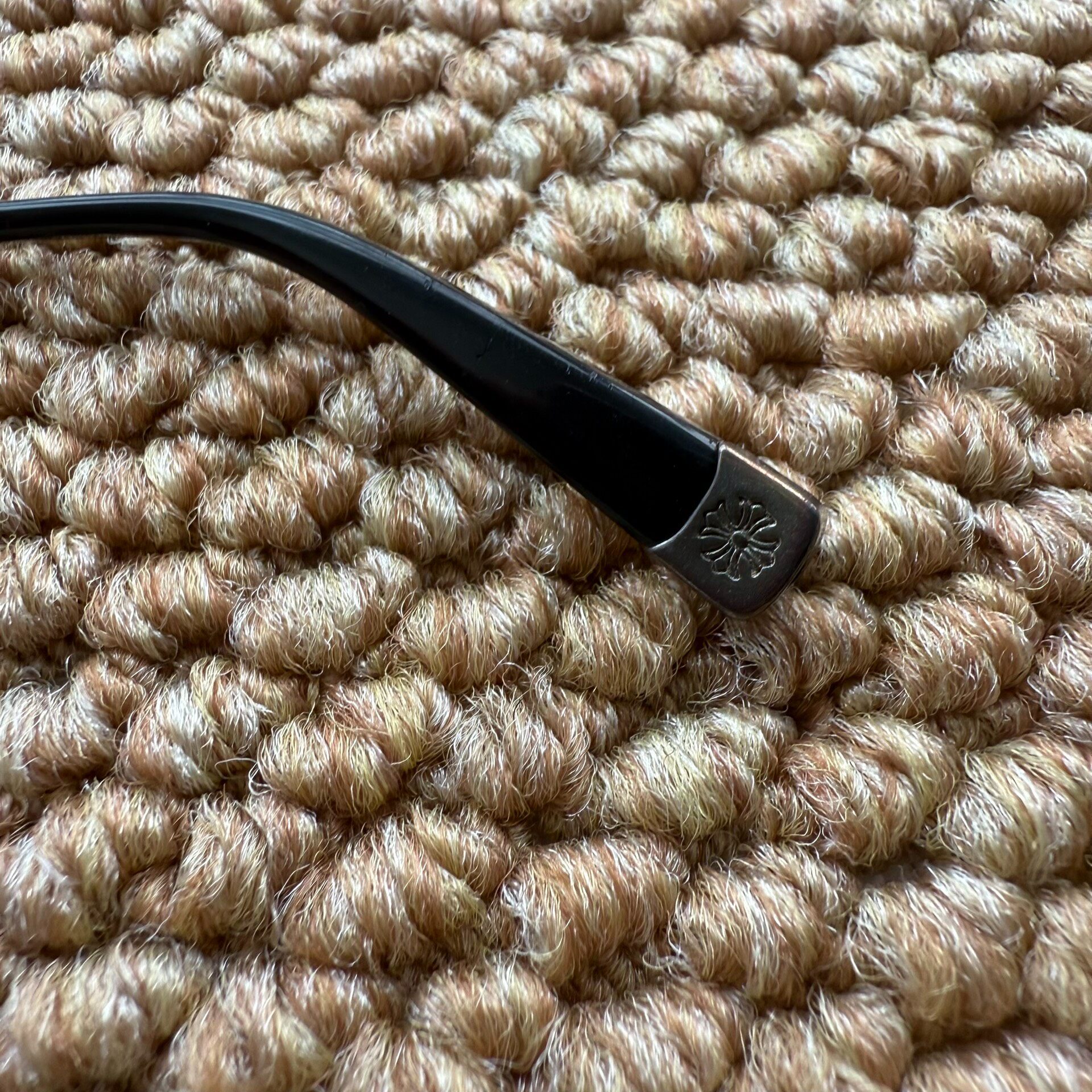 Chrome Hearts FUN HATCH-A Black Eyeglasses — back