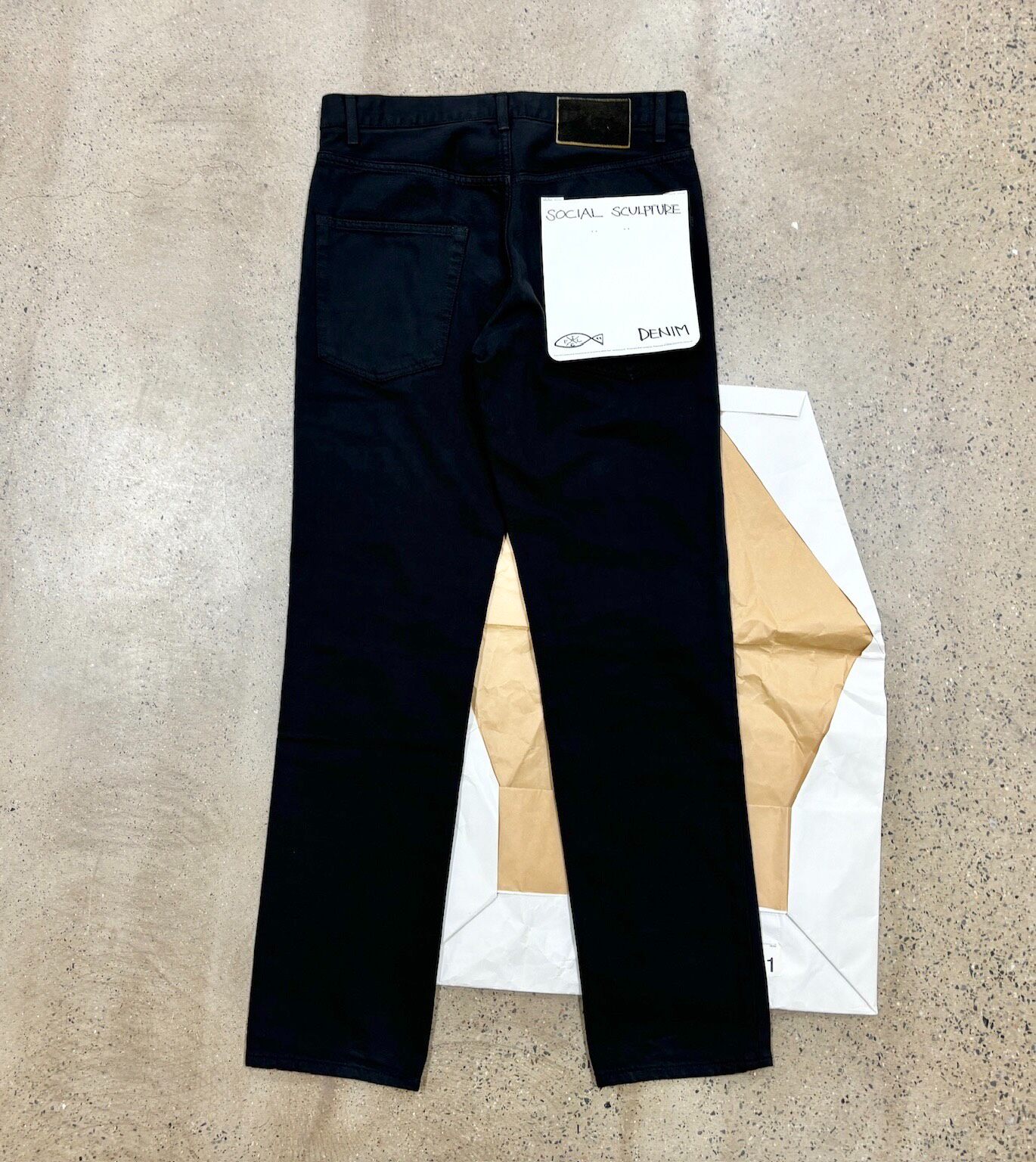 Visvim 21AW Social Sculpture Jeans — front