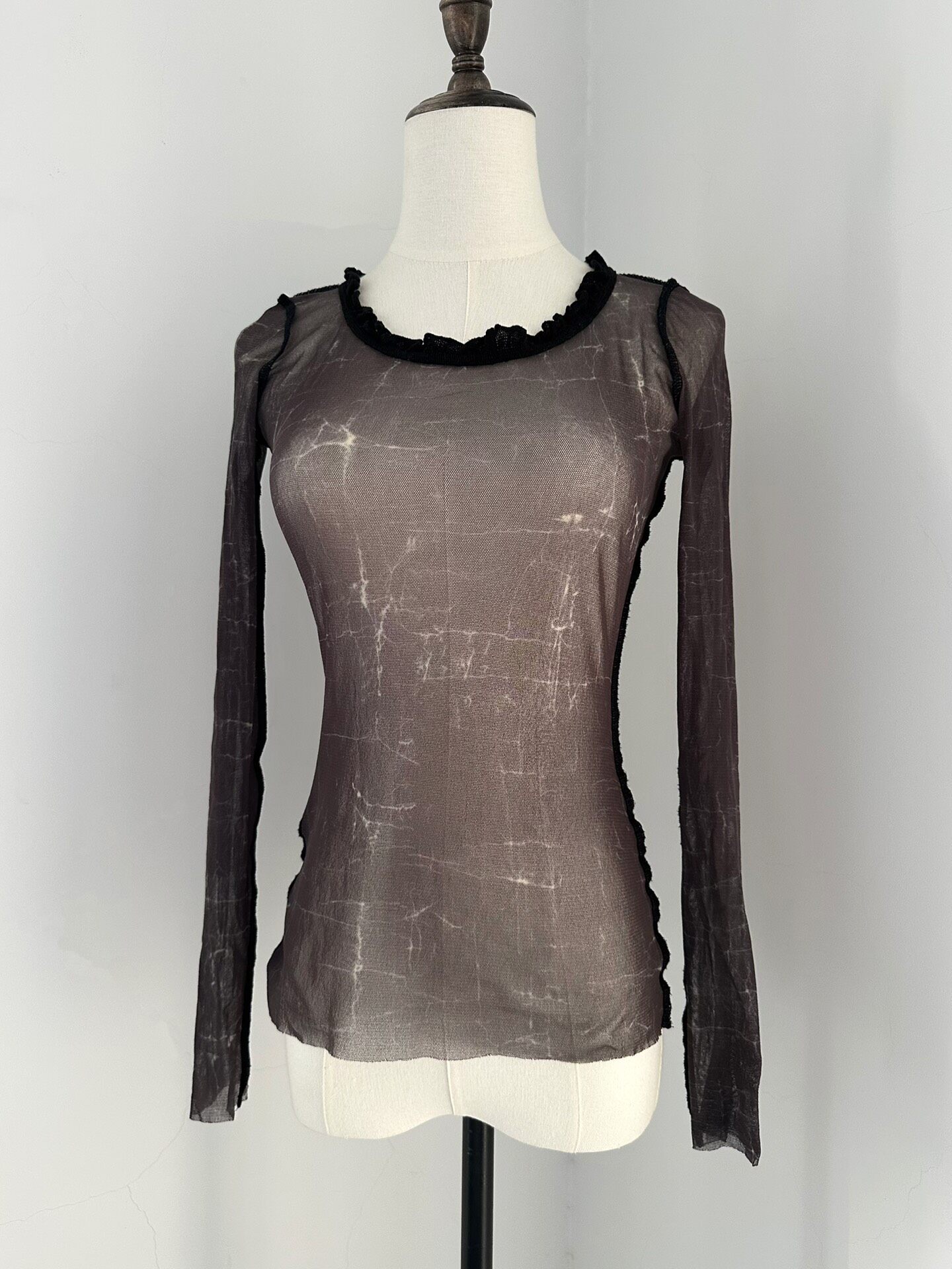 Jean Paul Gaultier Vintage Mesh Top — front