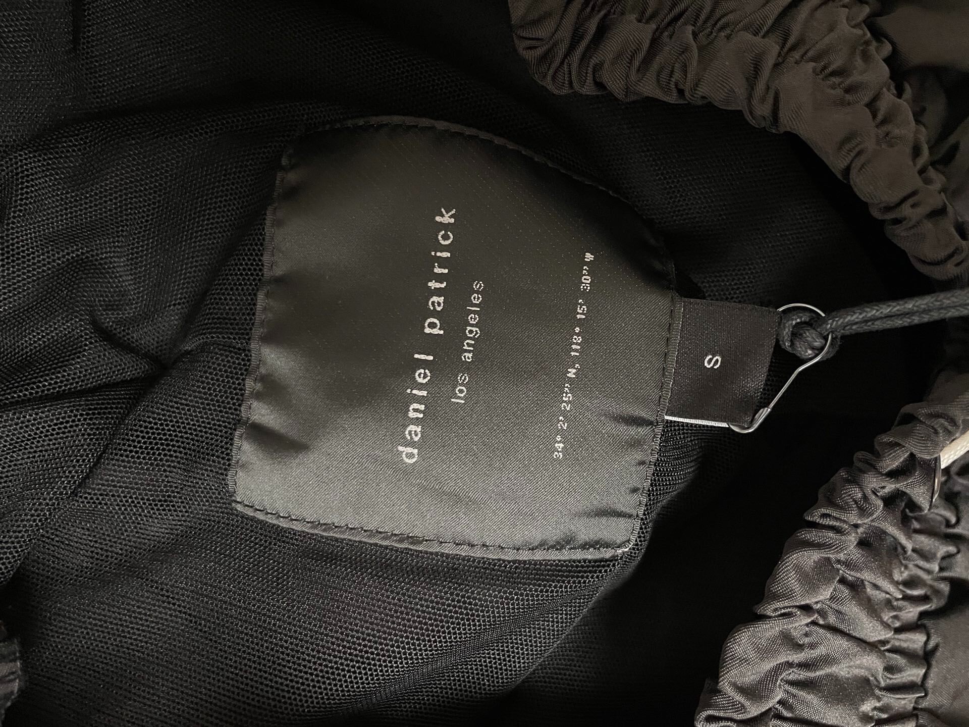 Daniel Patrick Black Casual Pants S — label