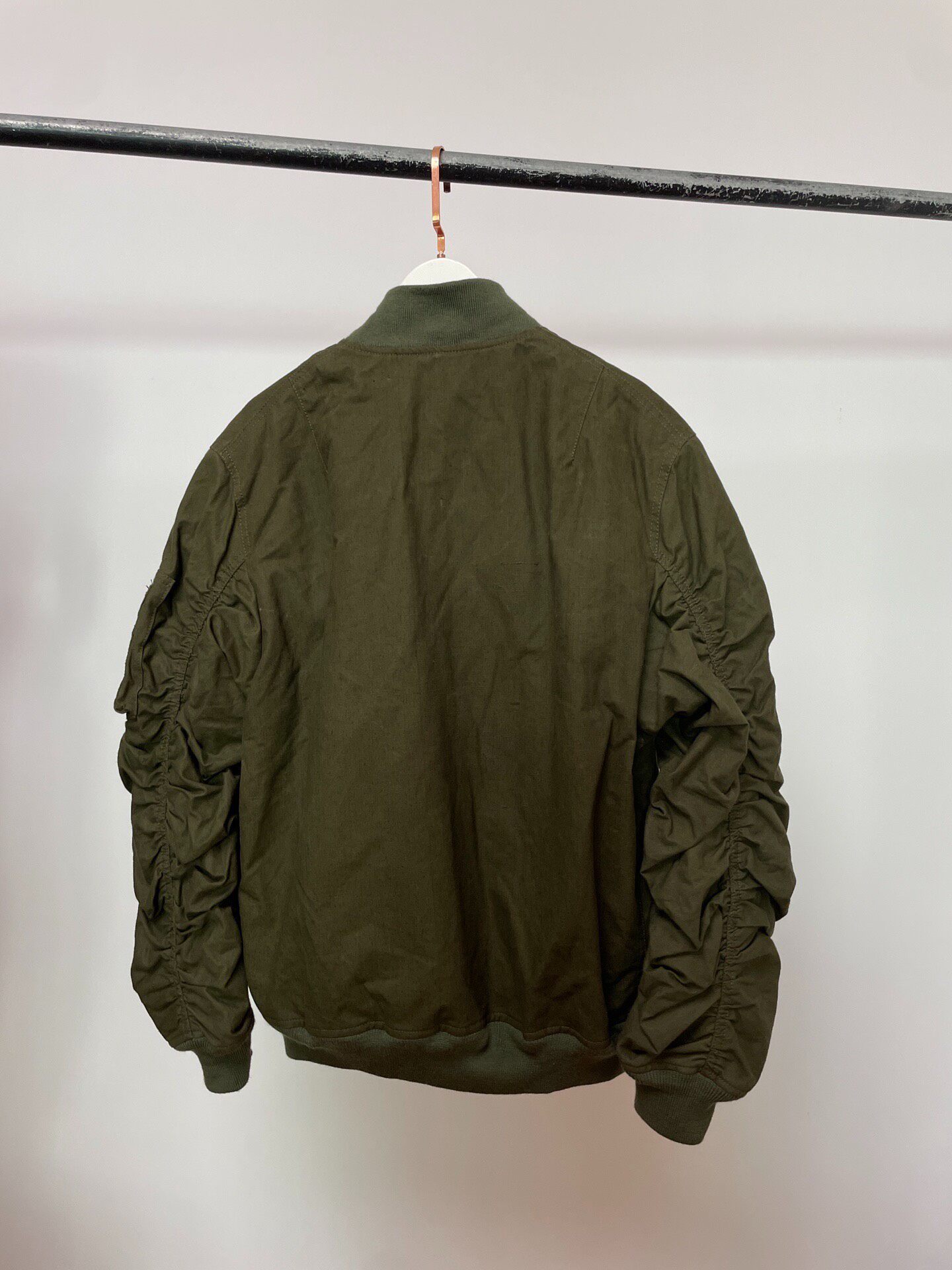 Readymade Hand-Embroidered Bomber Jacket — front