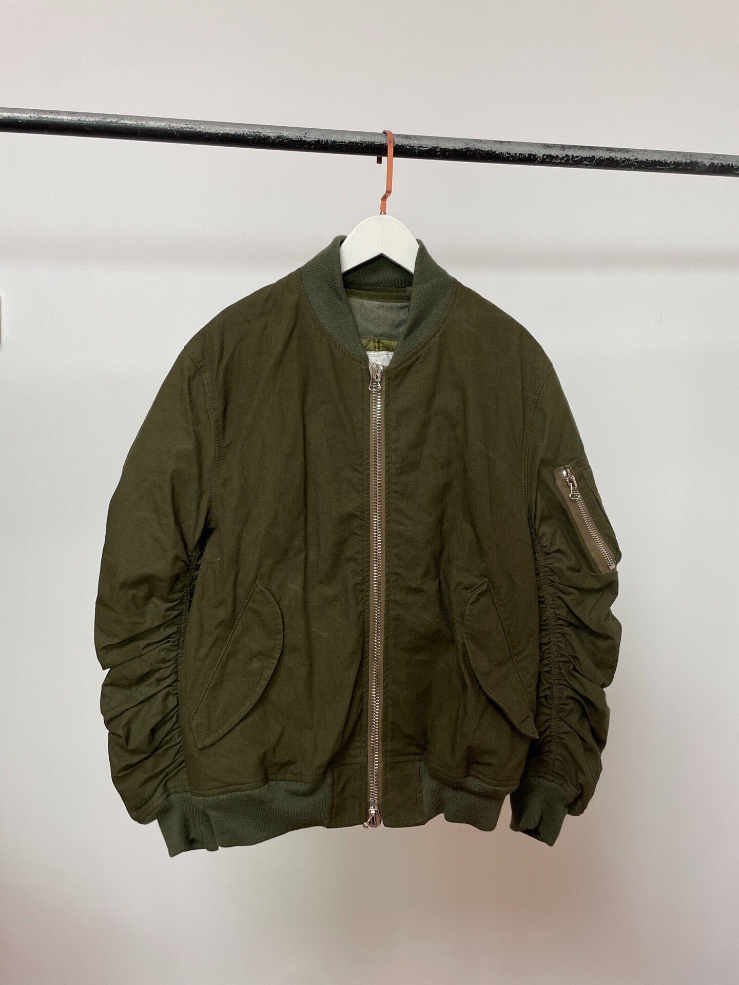 Readymade Hand-Embroidered Bomber Jacket