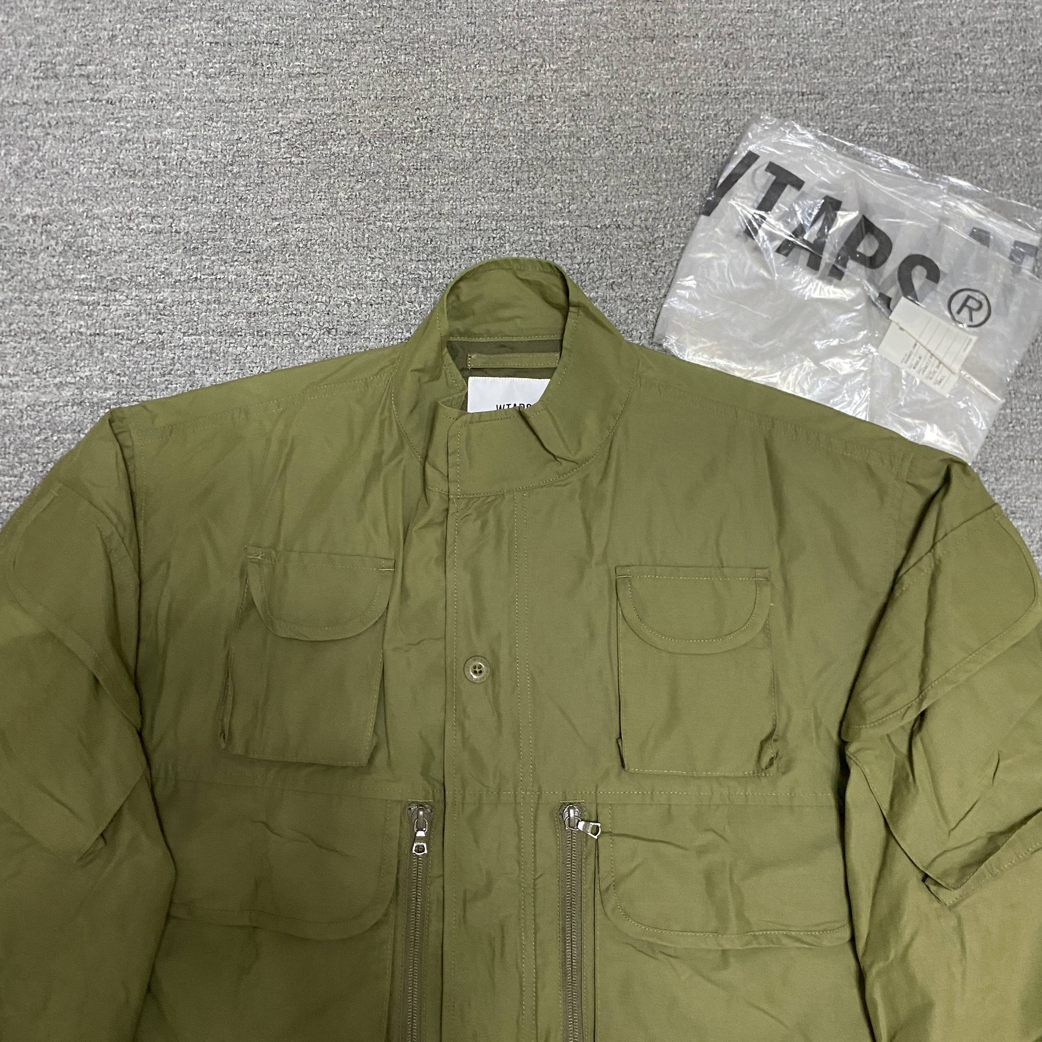 WTAPS 20AW Modular Cargo Jacket — back