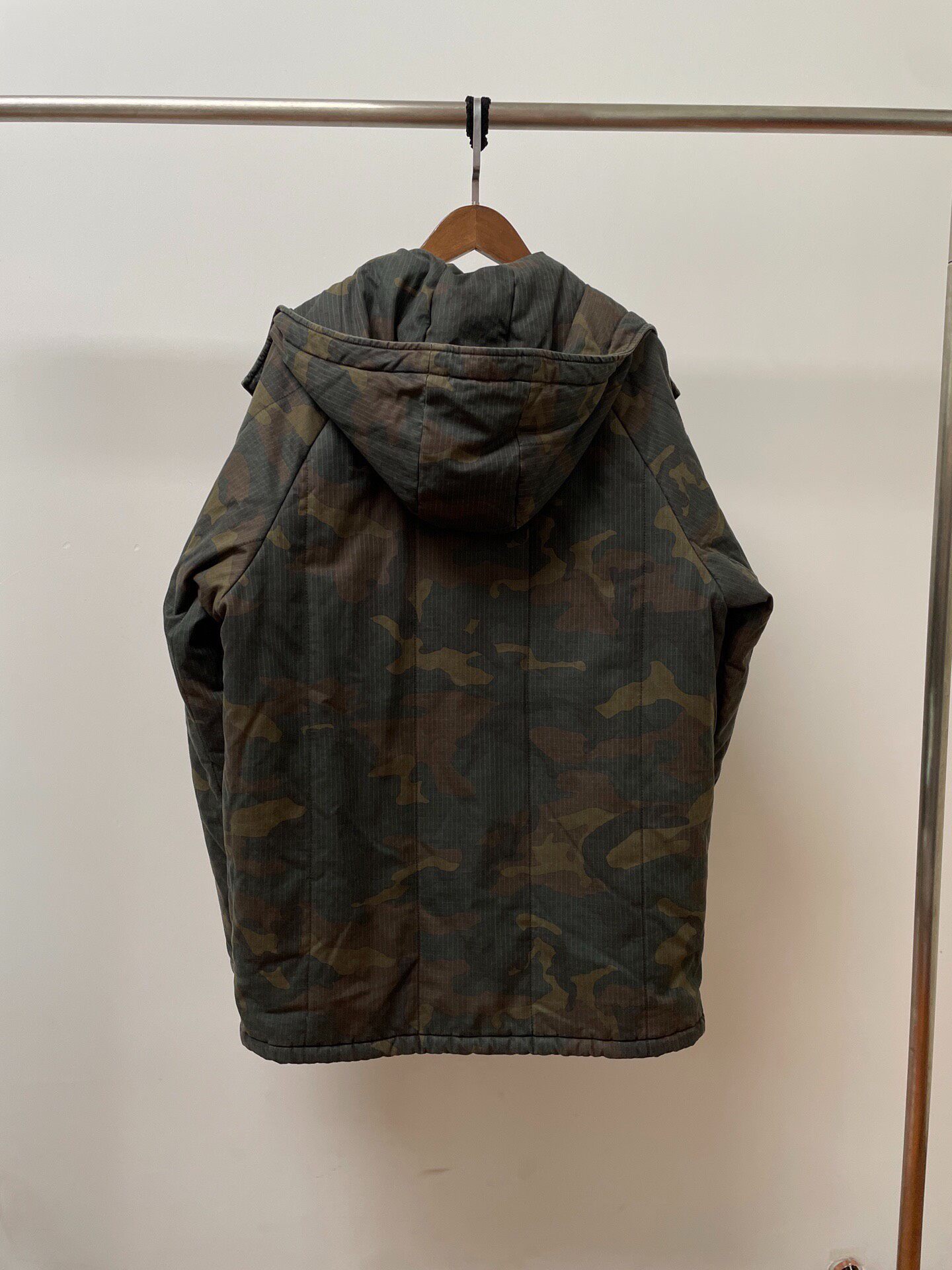 Yeezy Season 1 Camo Padded Jacket — front