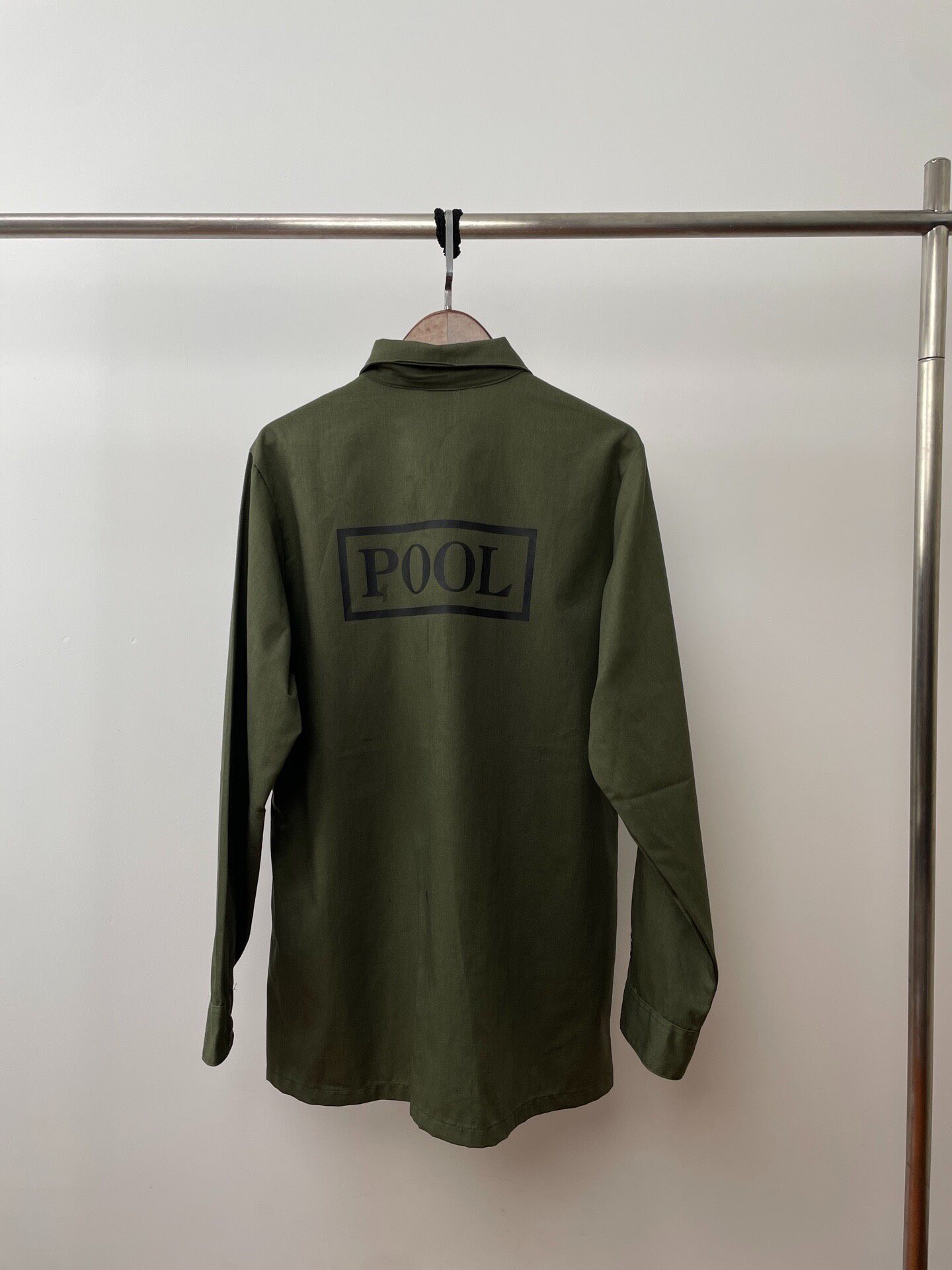 FPAR Media Guerrilla Olive Shirt — front
