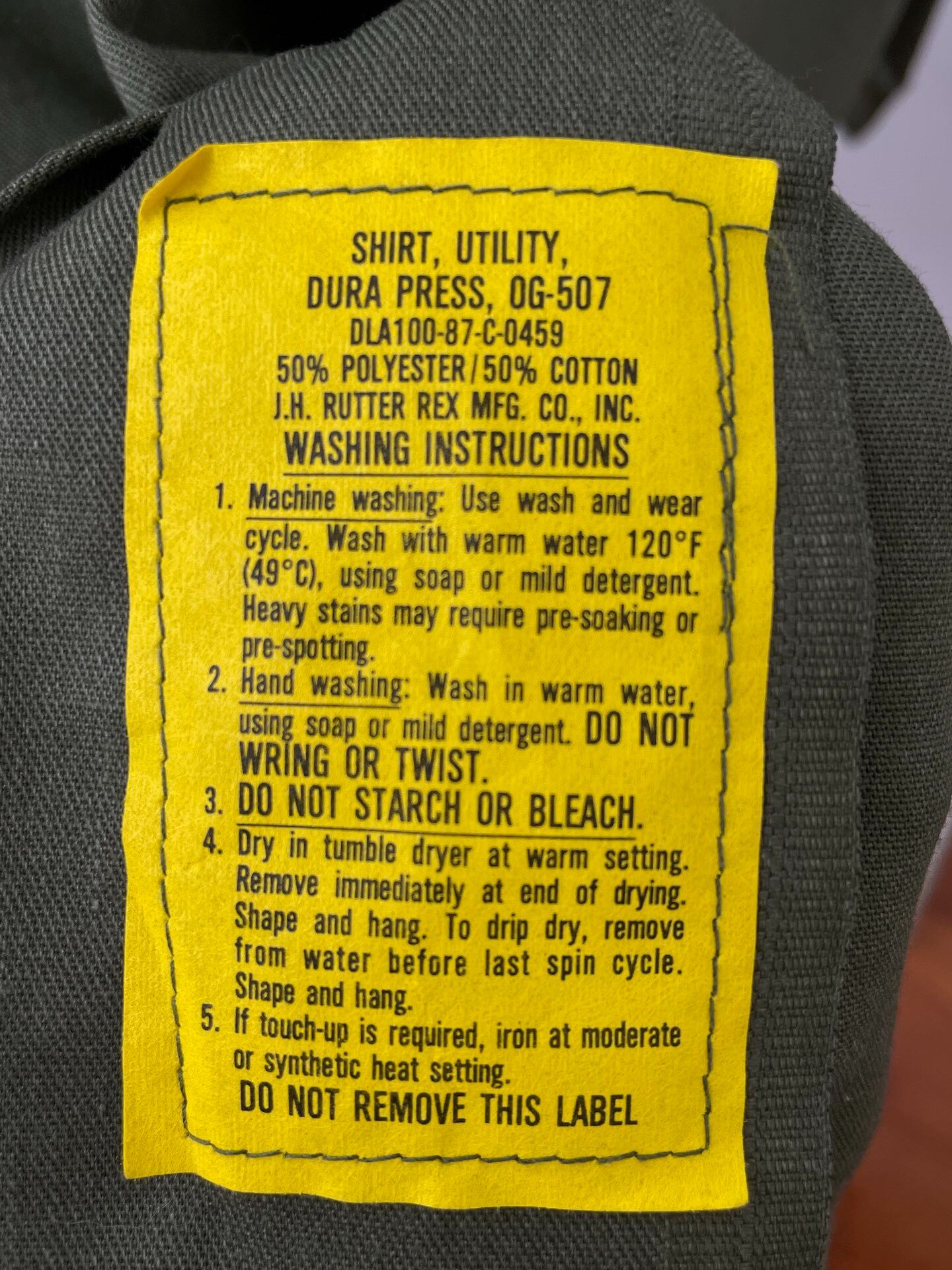 FPAR Media Guerrilla Olive Shirt — back