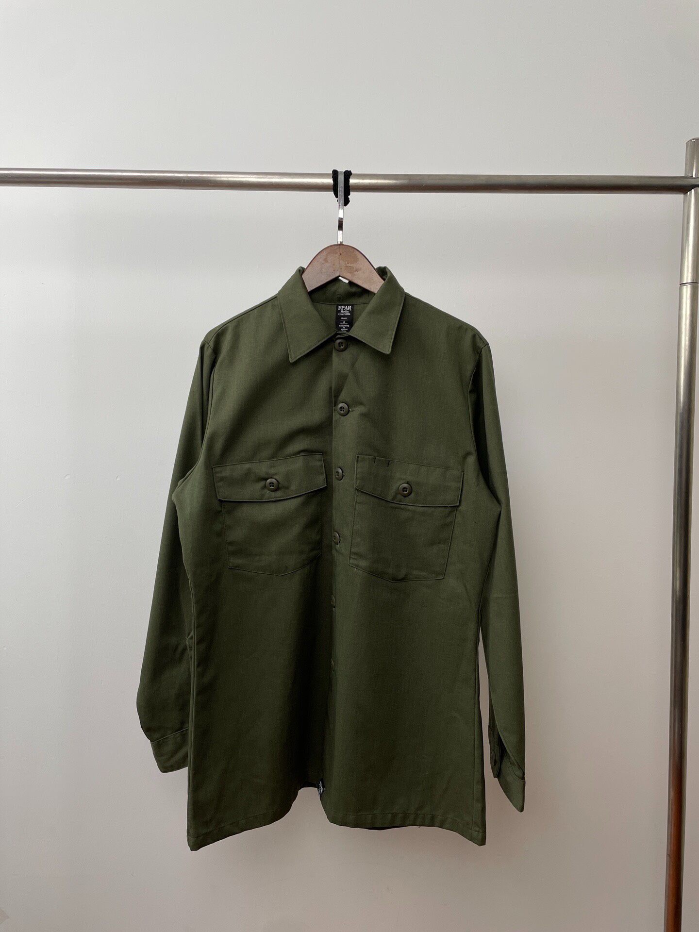 FPAR Media Guerrilla Olive Shirt