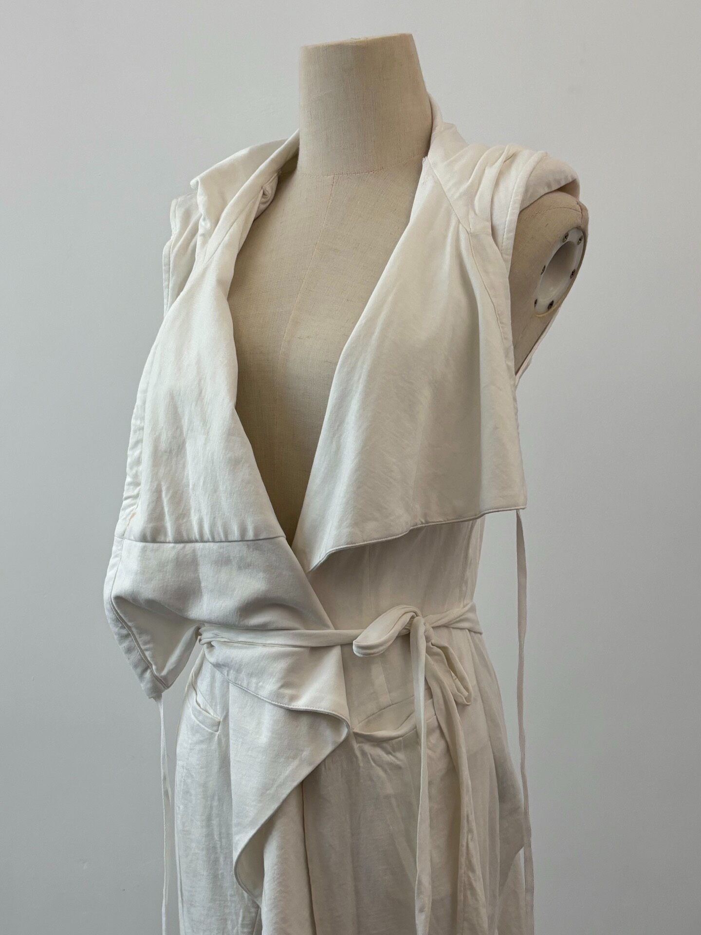 Ann Demeulemeester Layered Long Vest — front