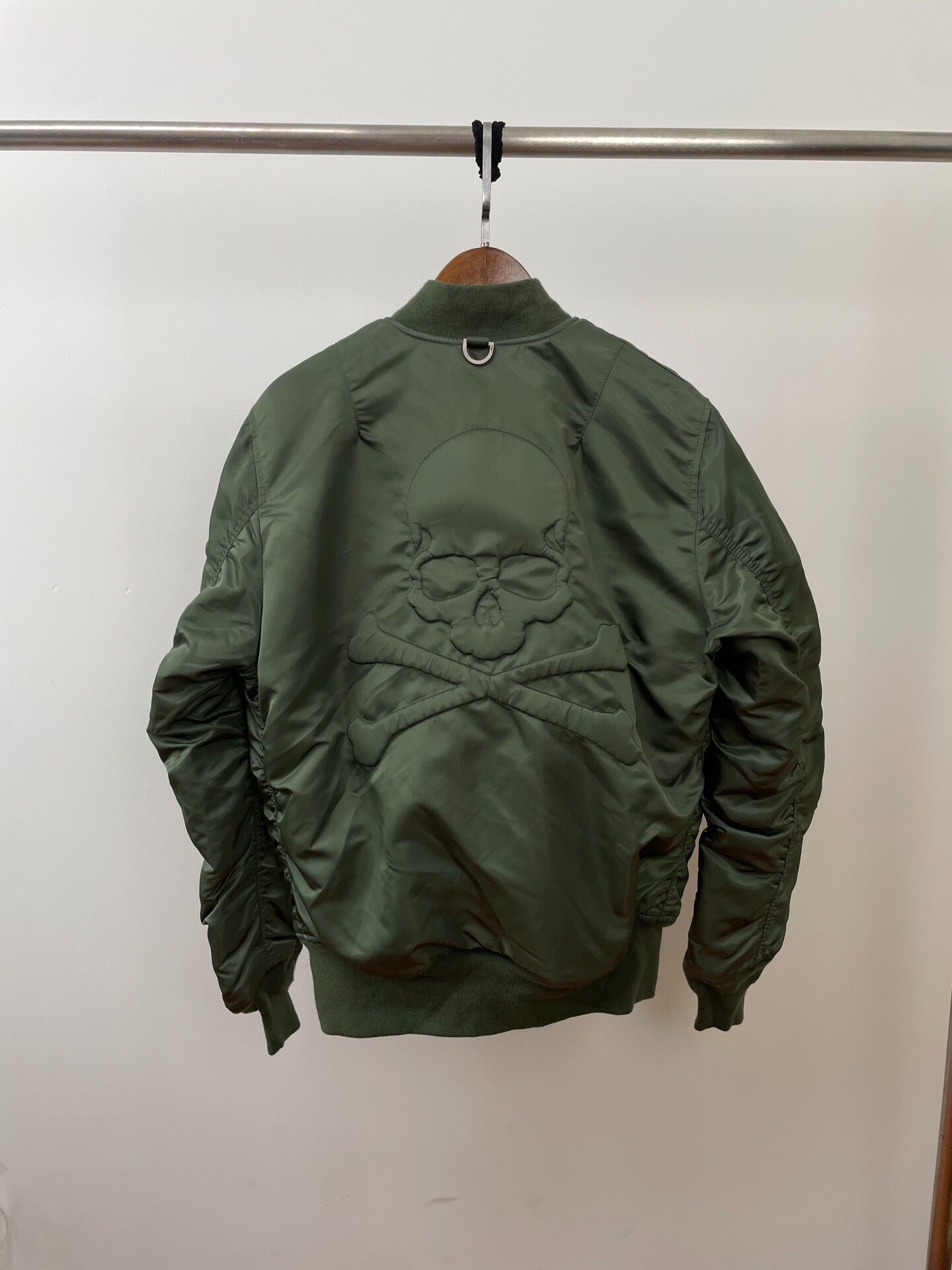 Mastermind Japan Olive Skull Flight Jacket