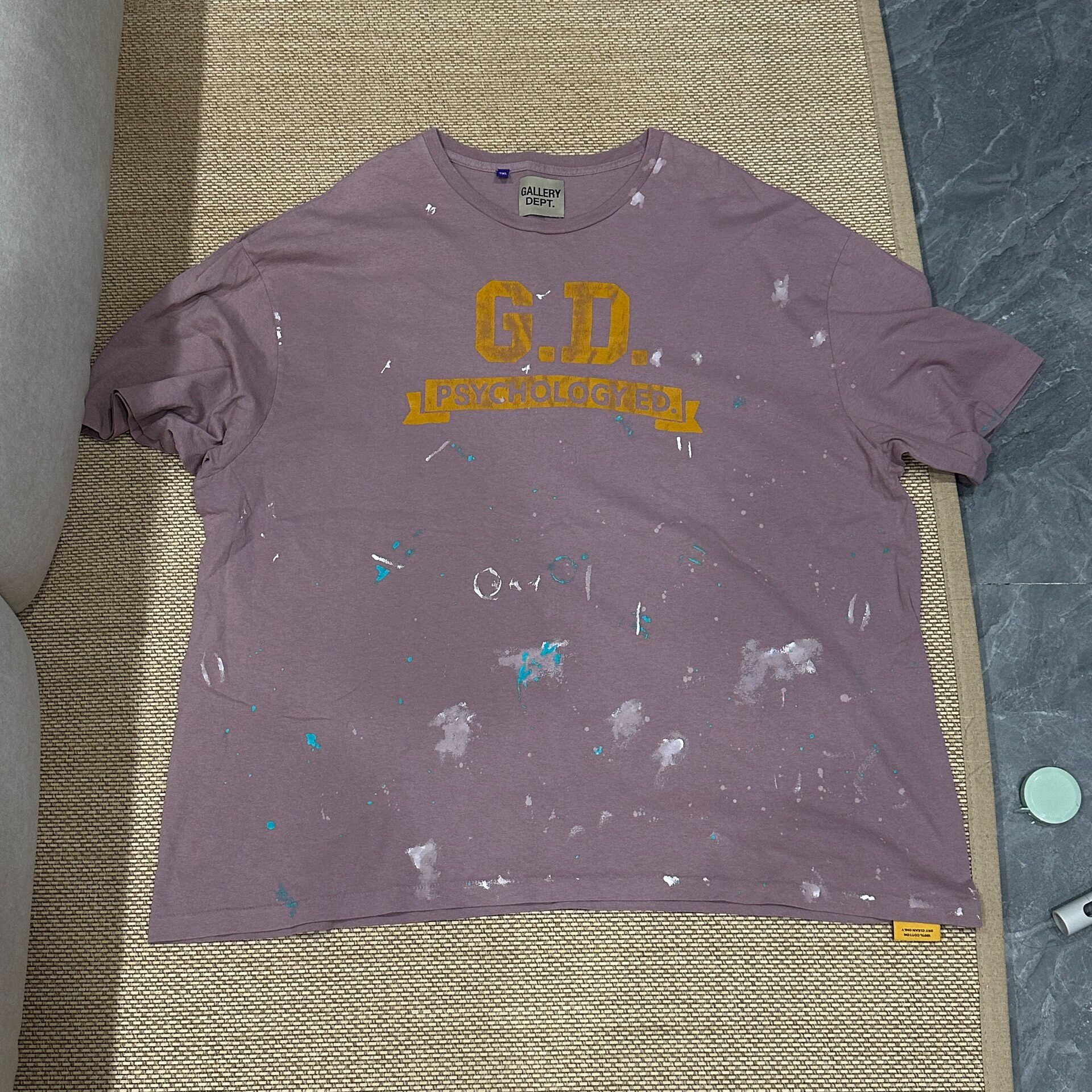 Gallery Dept Light Pink Oversized T-Shirt