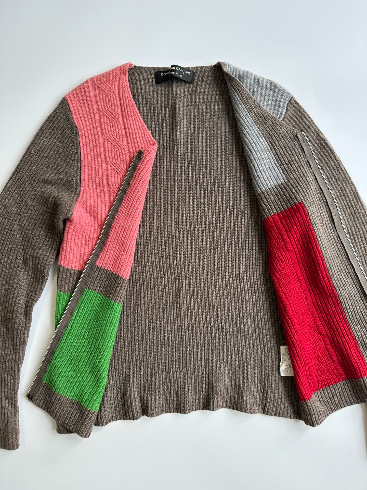 Comme des Garcons Homme Plus Zip Sweater — front
