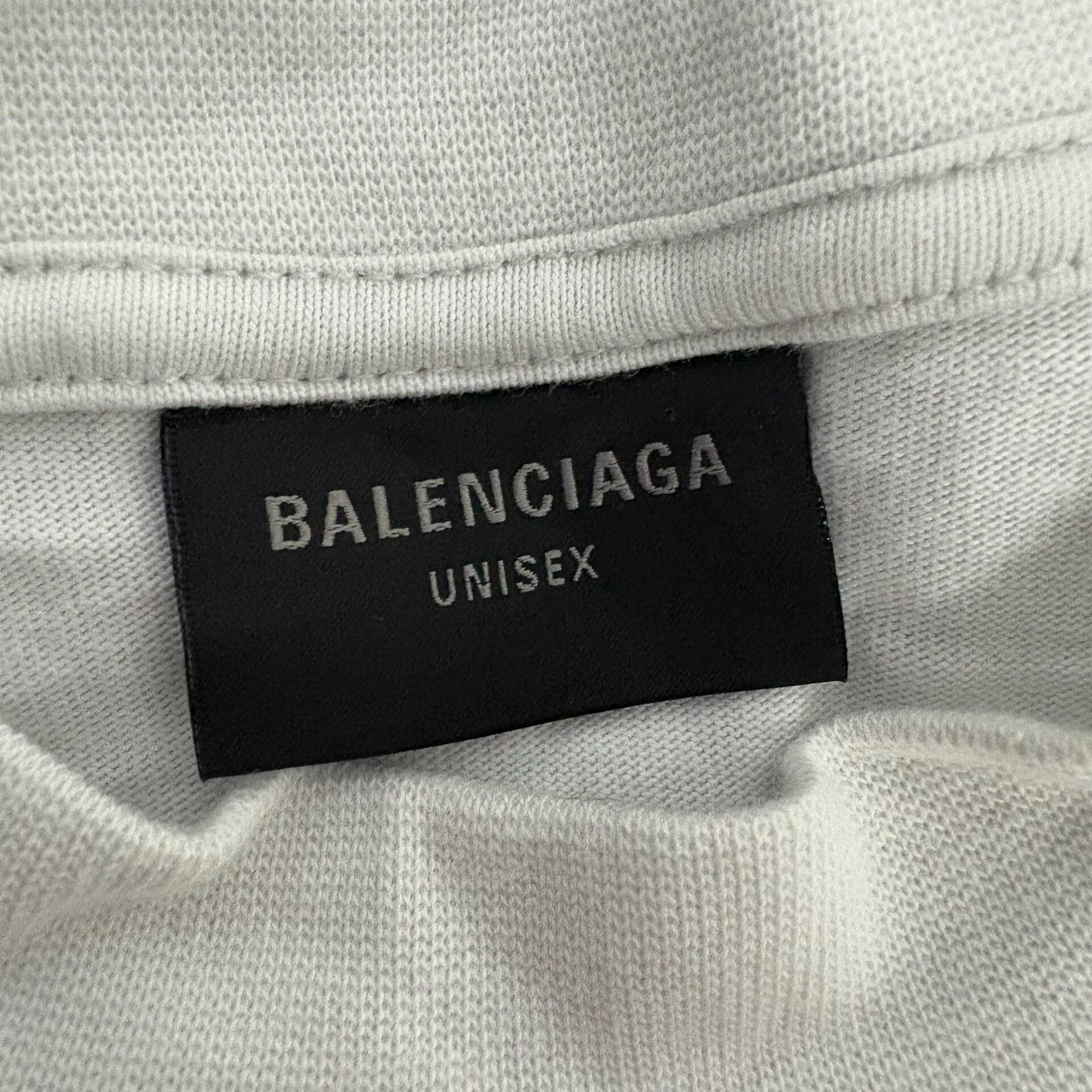 Balenciaga SS24 Logo Print T-Shirt — detail