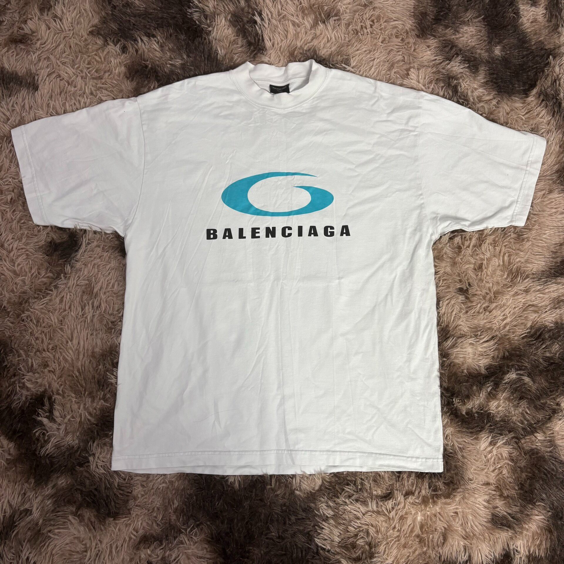 Balenciaga SS24 Logo Print T-Shirt