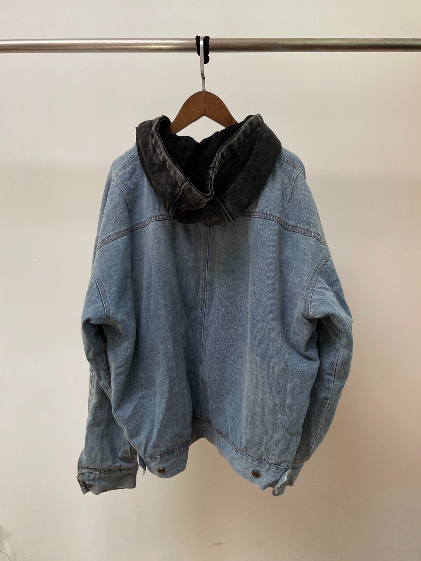 Arnode France Light Blue Denim Jacket — front