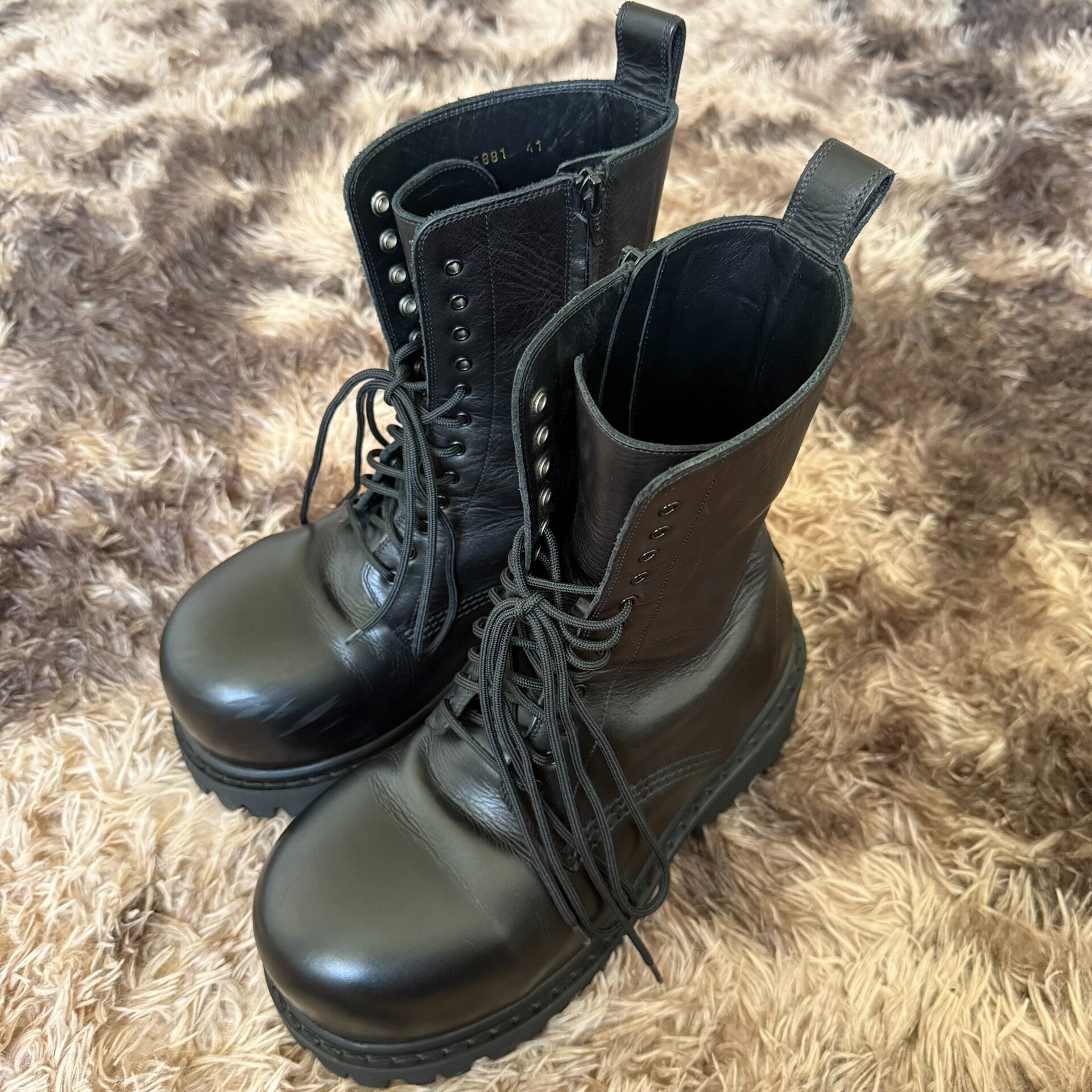 Balenciaga Stomper High-Top Boots