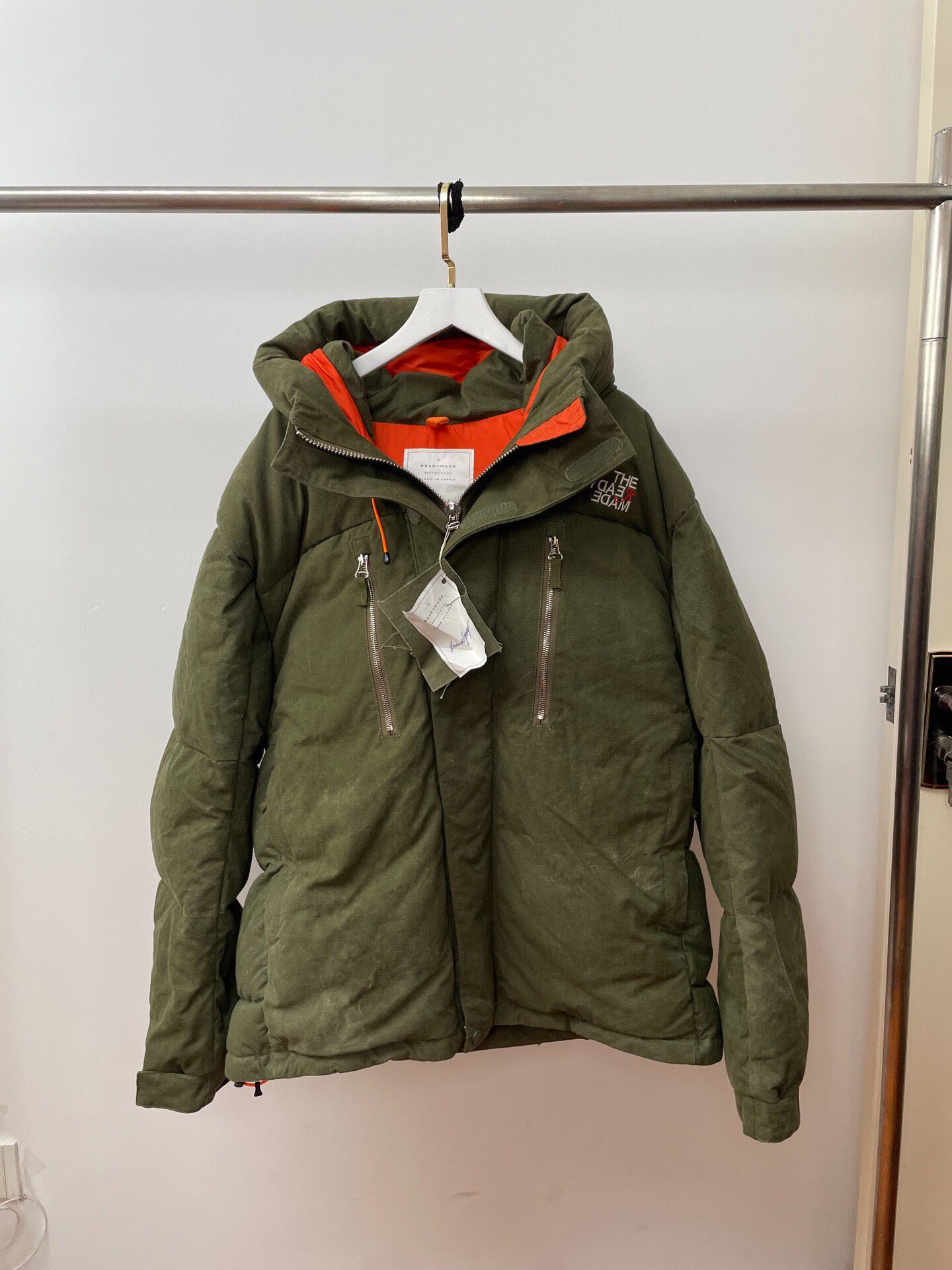 Readymade Olive Green Down Jacket