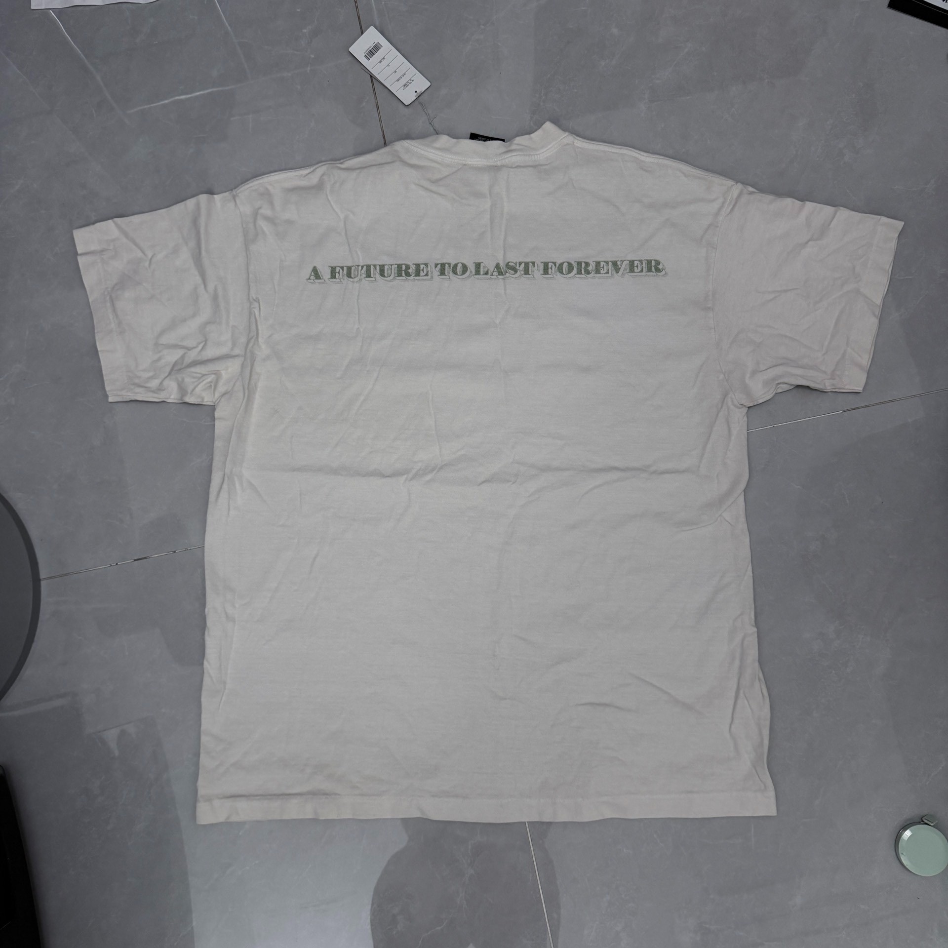 Saint Michael Dollar Print Short Sleeve Tee — front