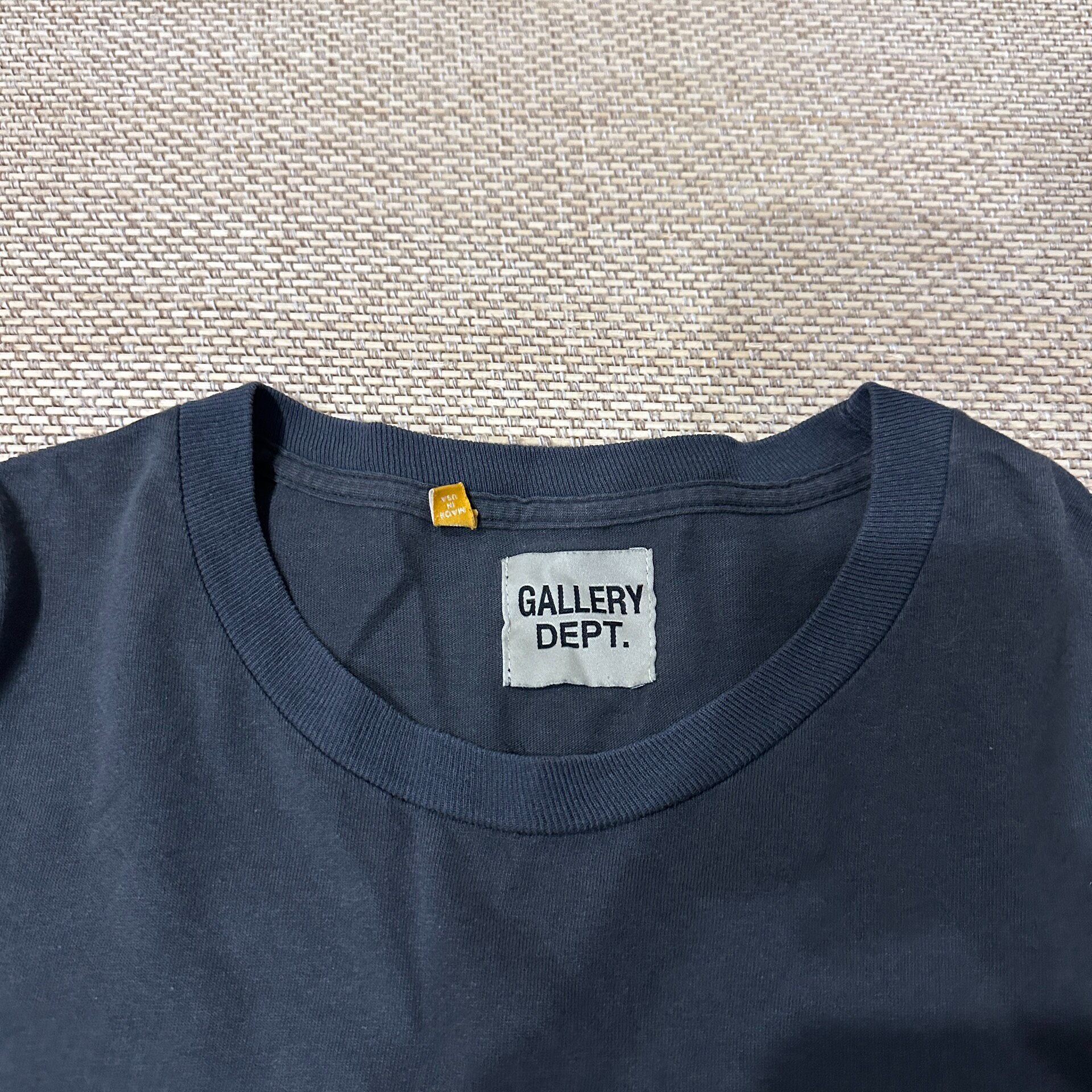 Gallery Dept Flame Washed Long Sleeve Tee — detail