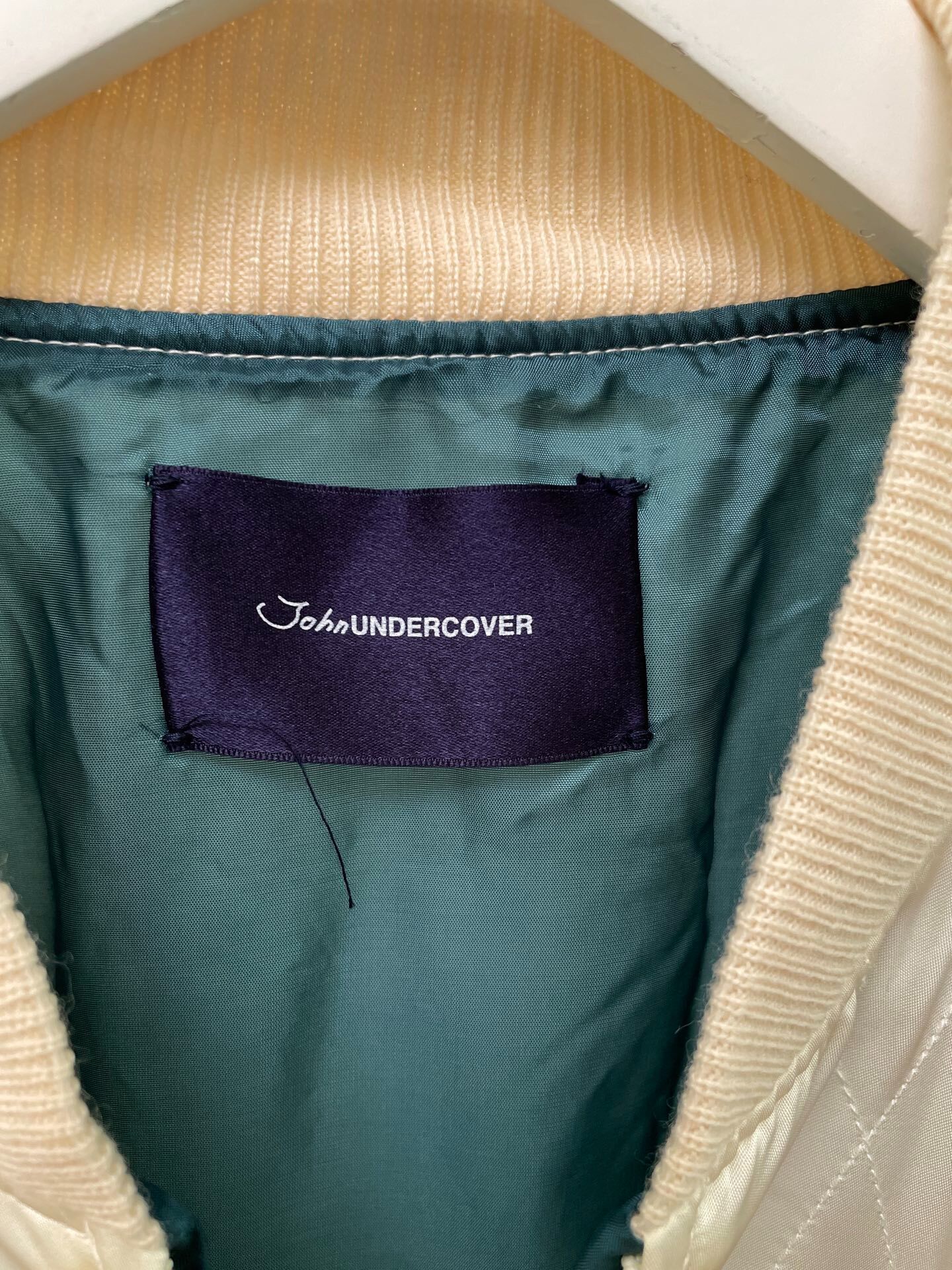 Undercover Embroidered Baseball Jacket — detail