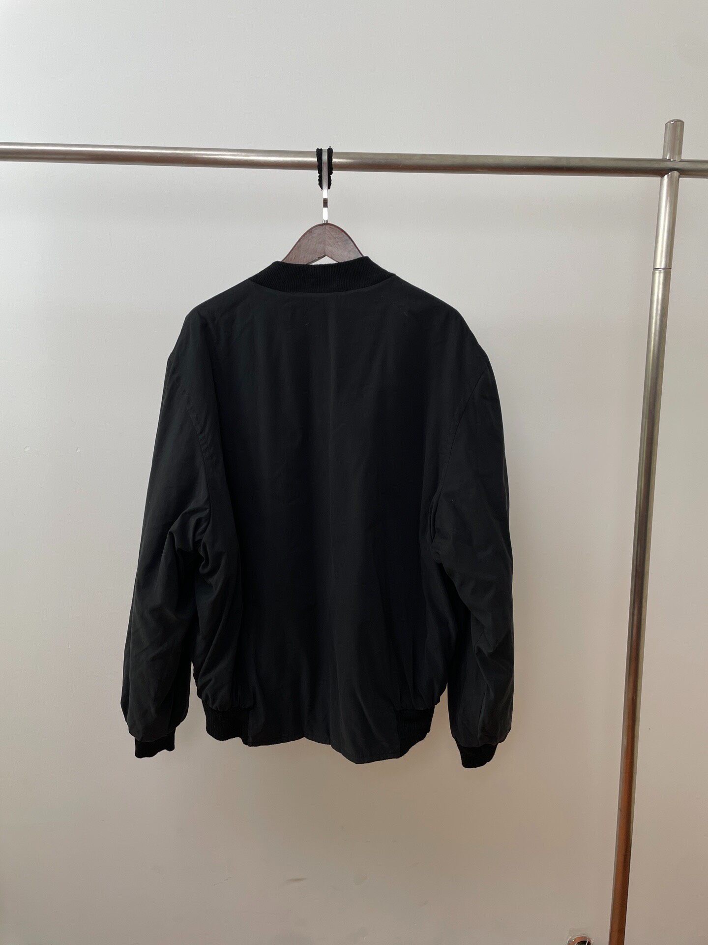 Hermes Silk Drum Print Bomber Jacket — back