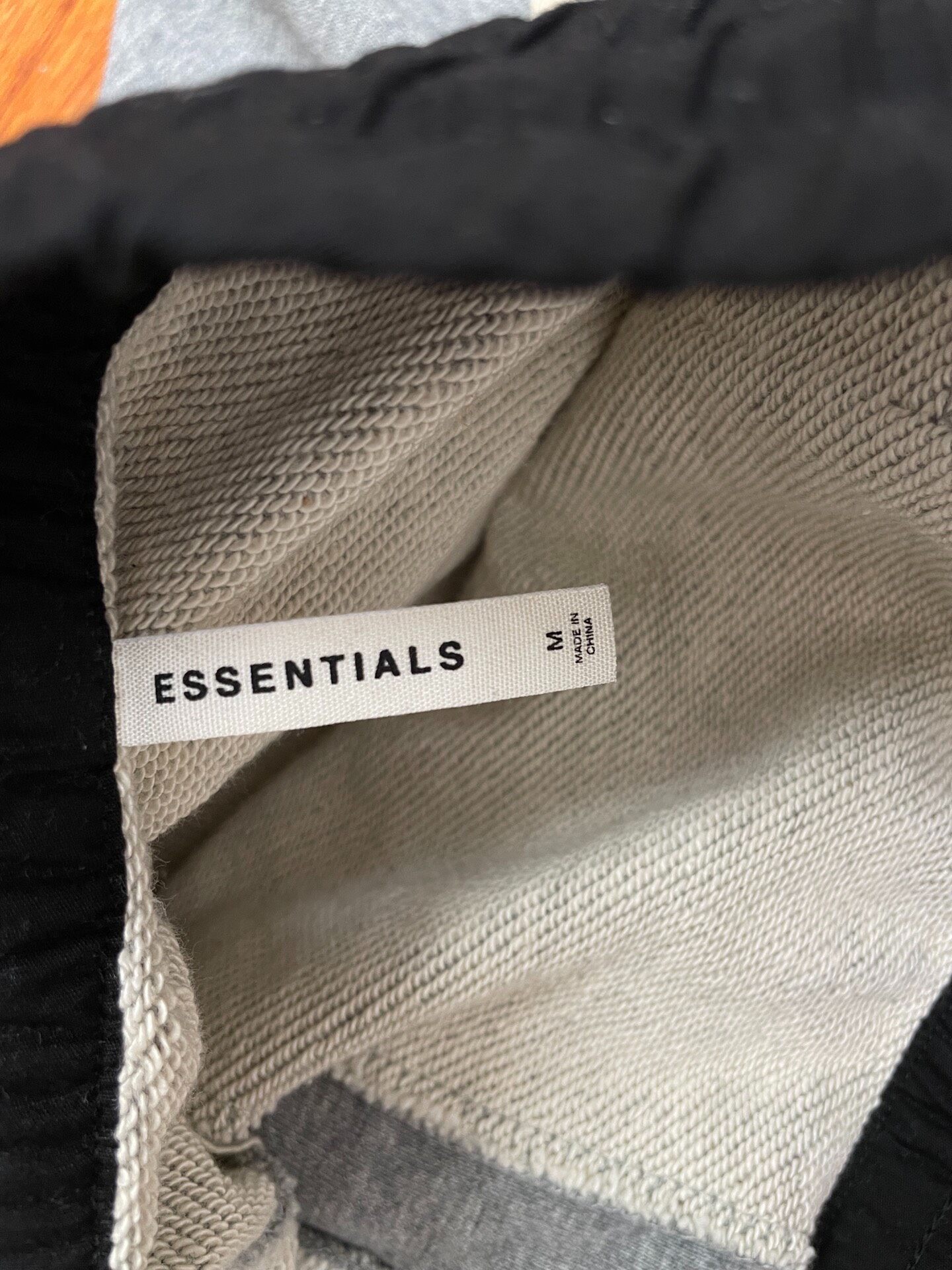 Fear of God Essentials Gray Sweatpants — back