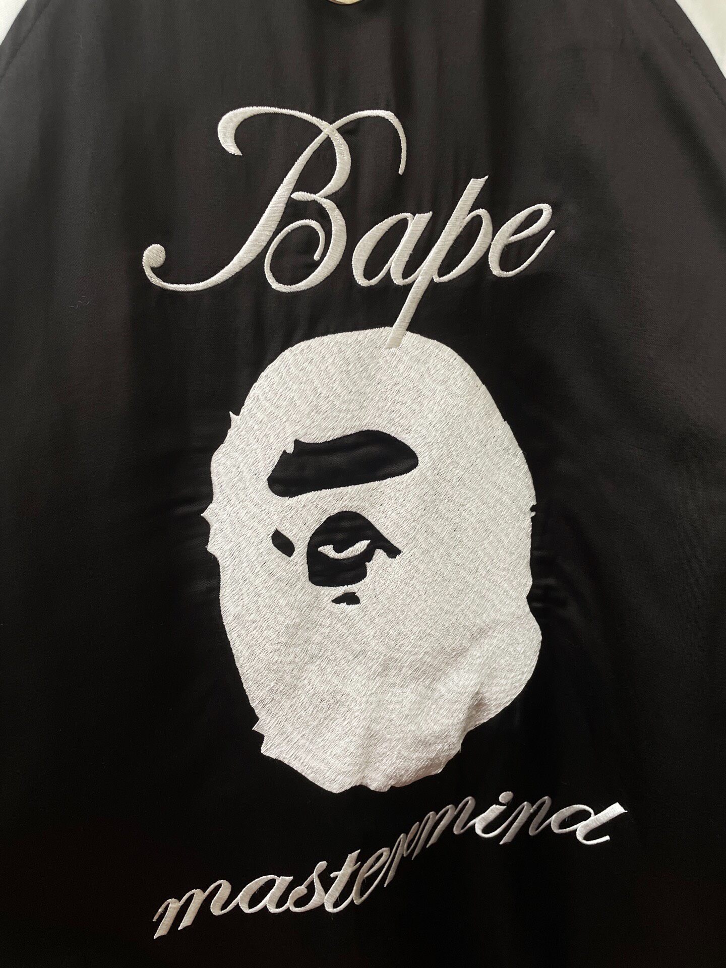 Mastermind Japan x BAPE Skull Jacket — detail