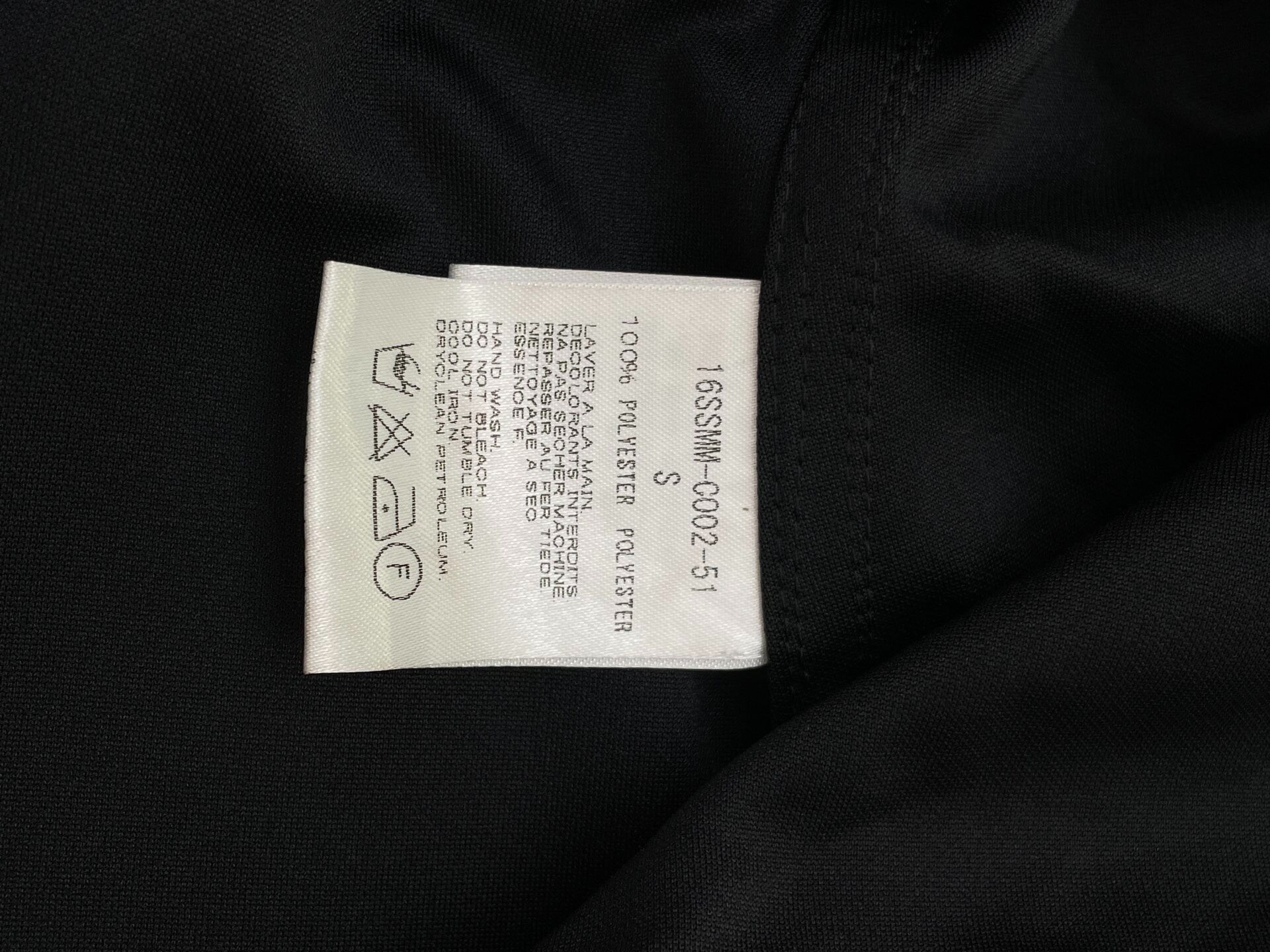 Mastermind Black Hooded Trench Coat — back