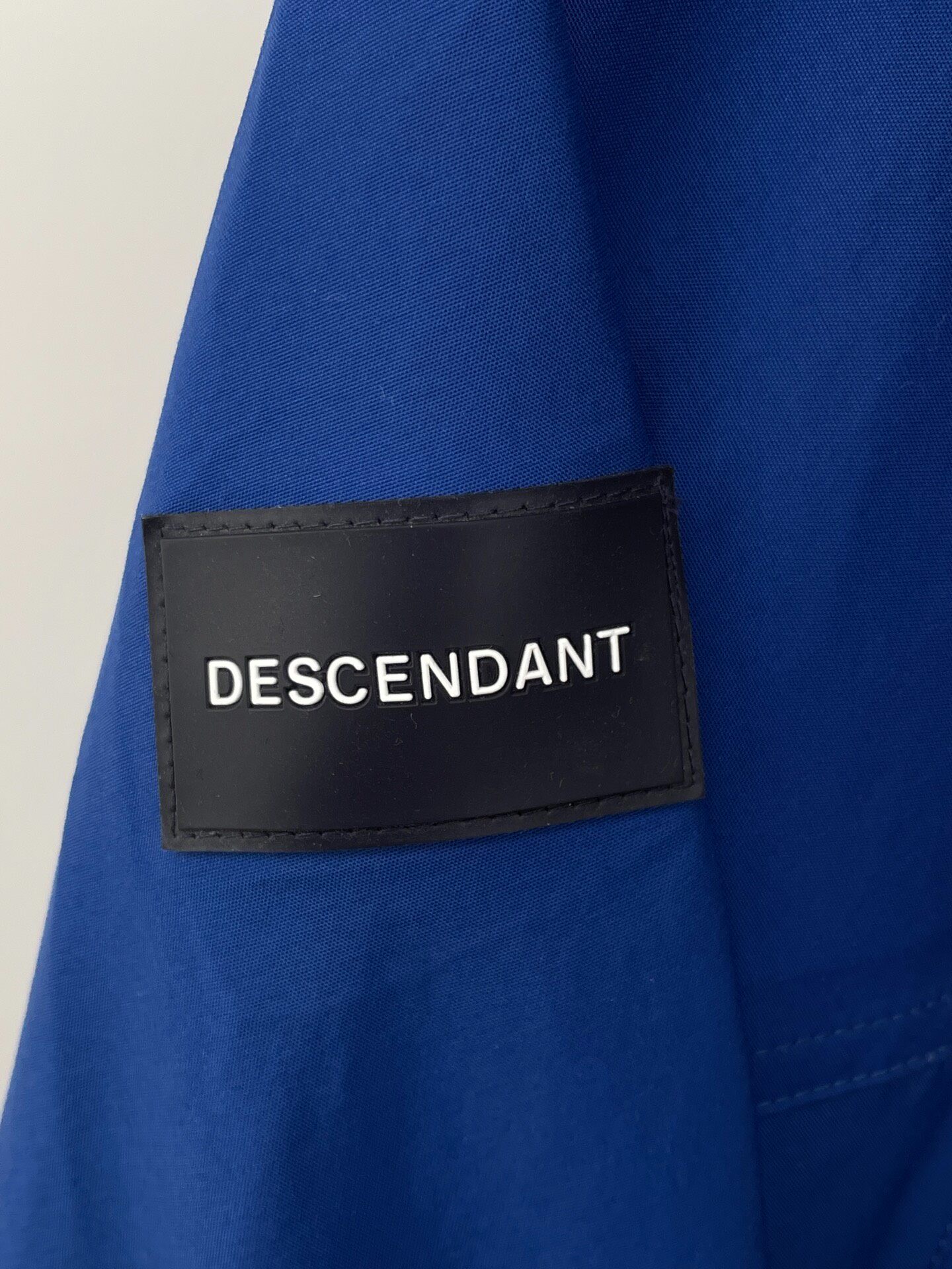 Descendant Blue Small Whale Windbreaker Jacket — back