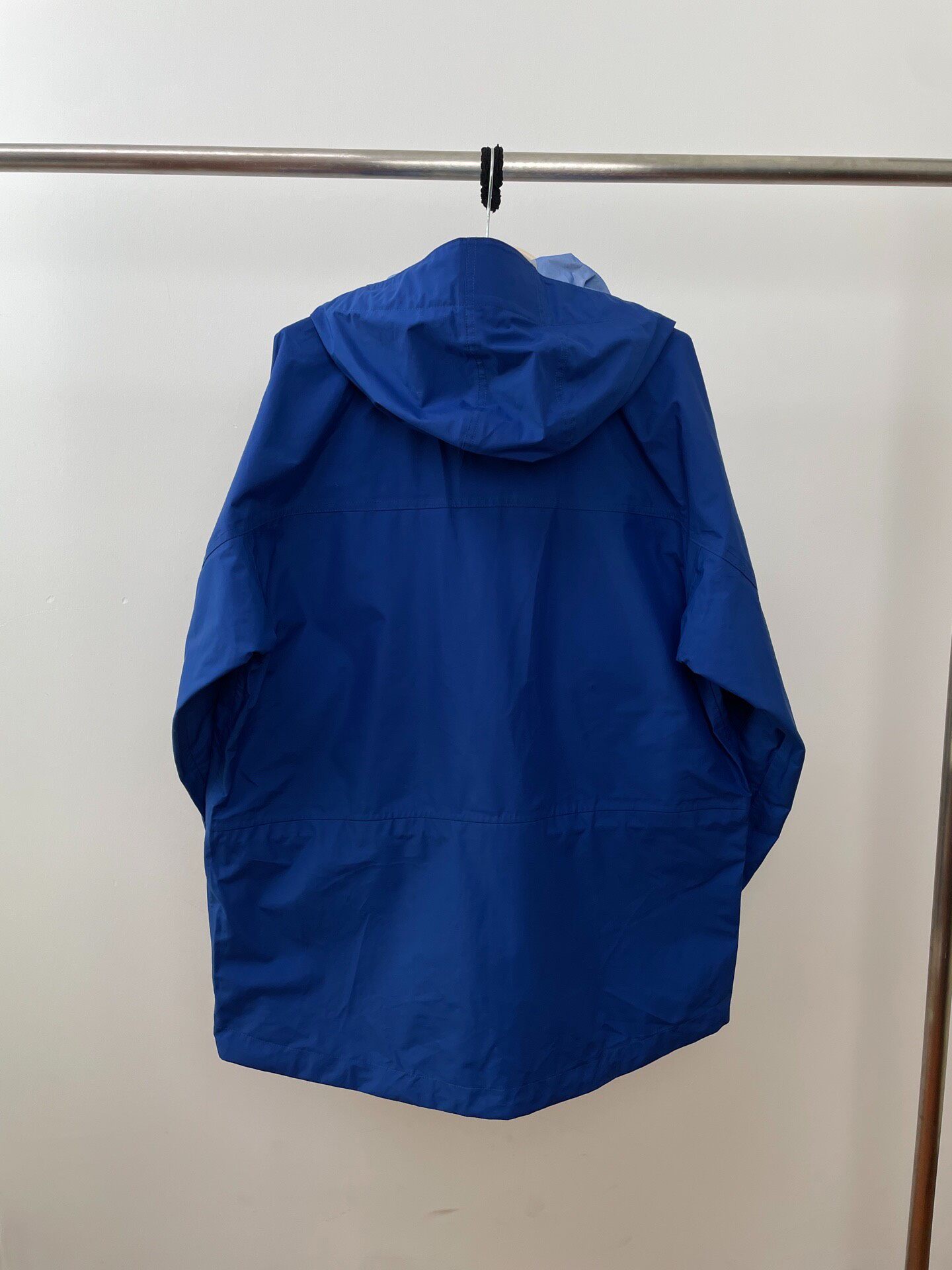 Descendant Blue Small Whale Windbreaker Jacket — front
