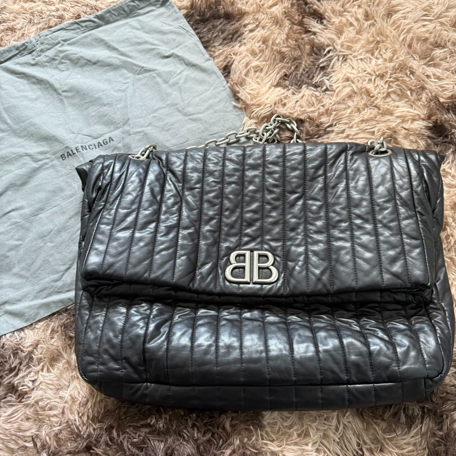 Balenciaga MONACO Chain Bag