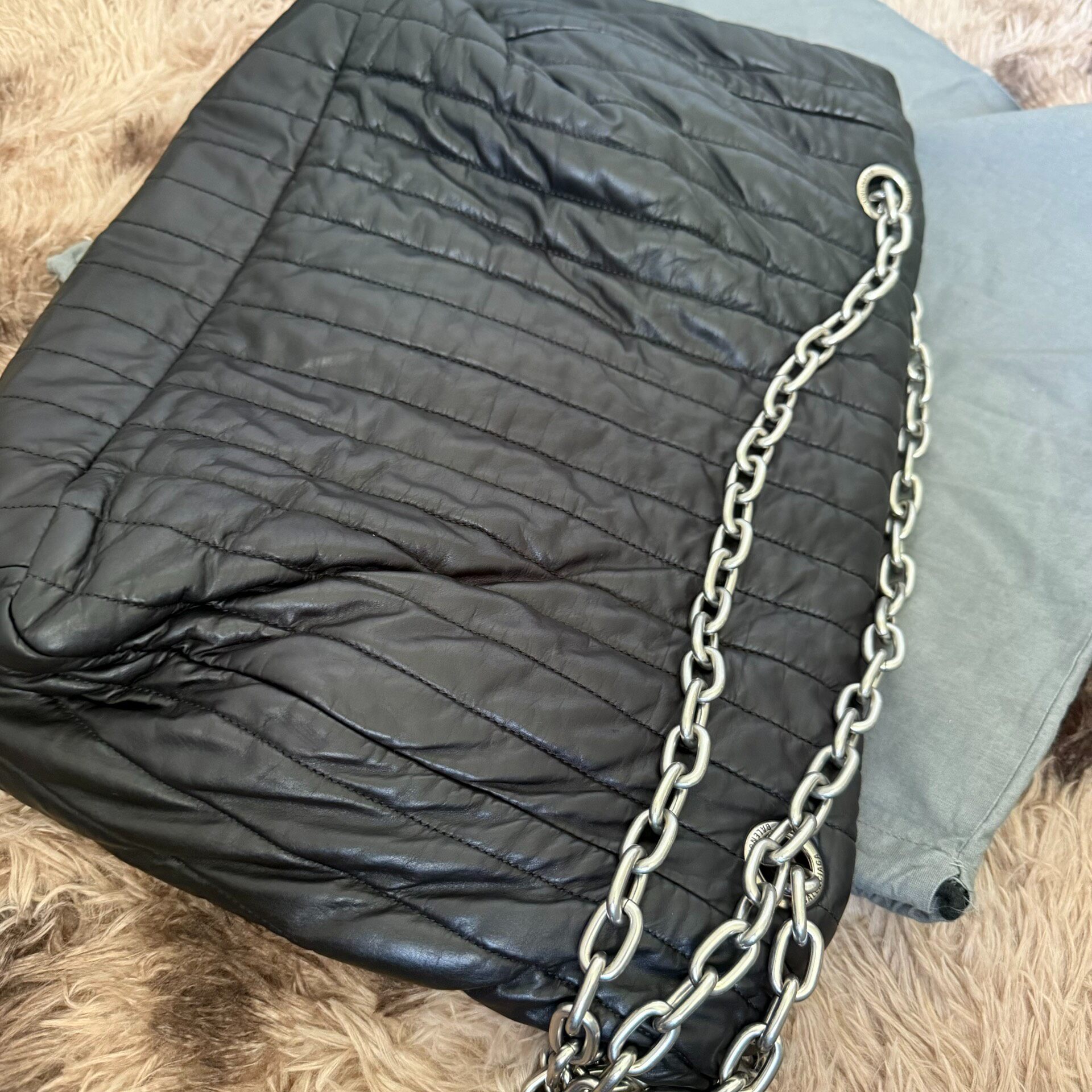 Balenciaga MONACO Chain Bag — front