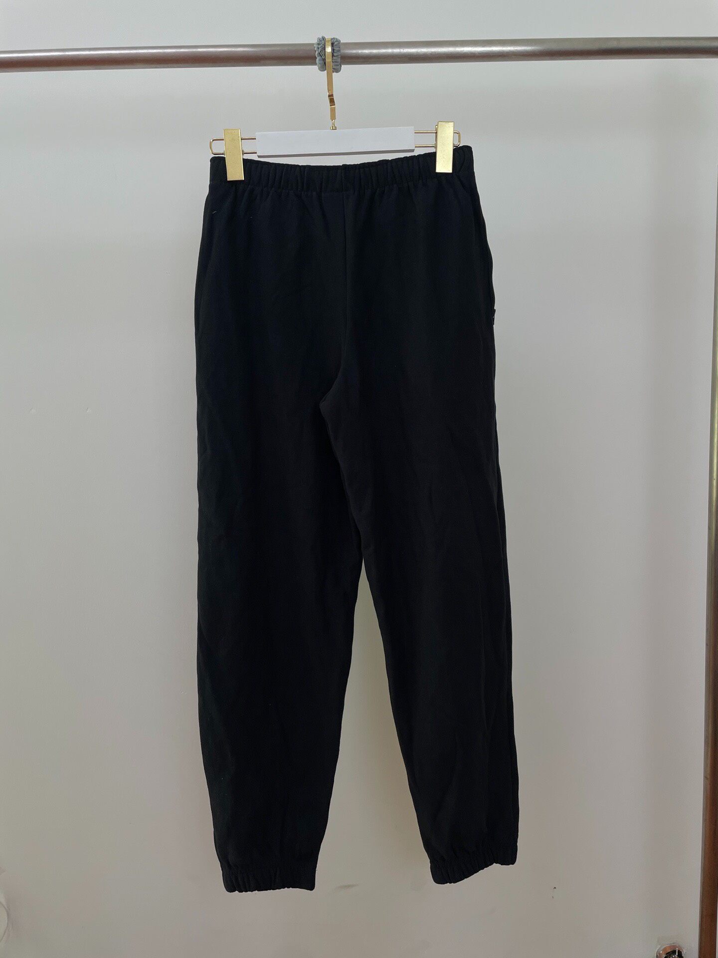 Vetements x Champion Black Sweatpants — front