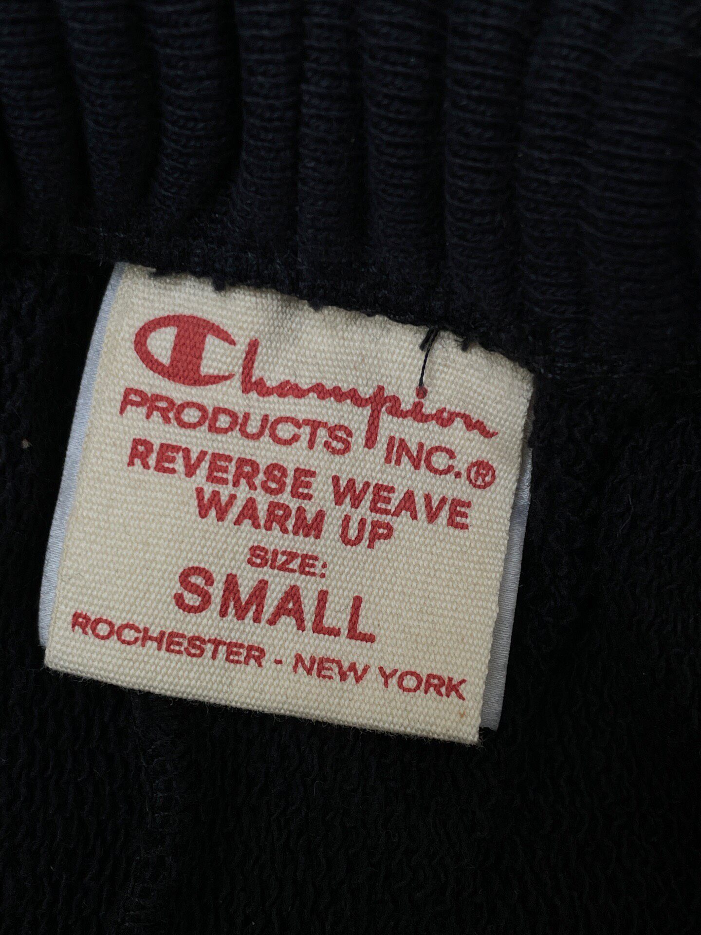 Vetements x Champion Black Sweatpants — back