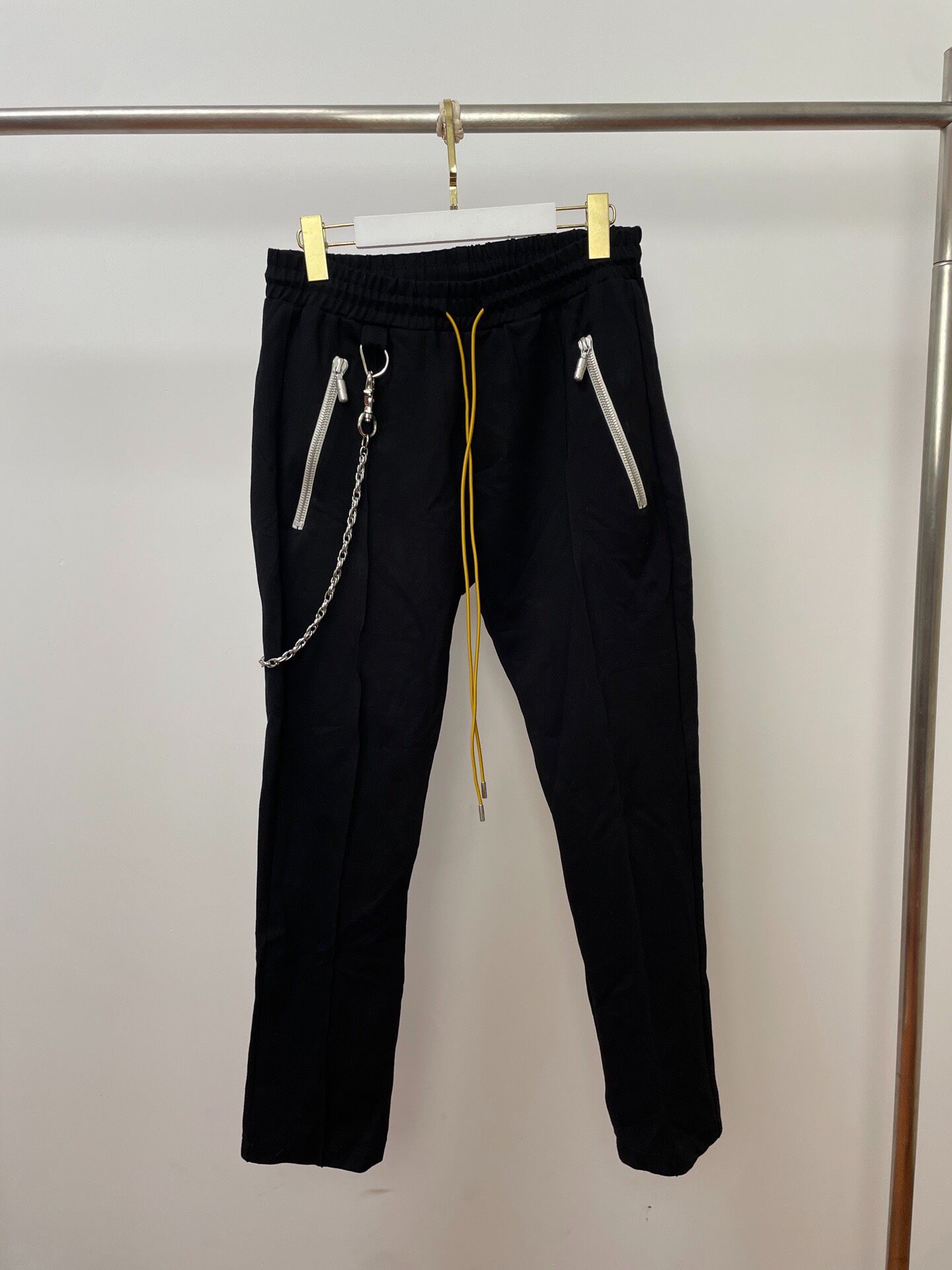 Song For The Mute Slim Black Trousers