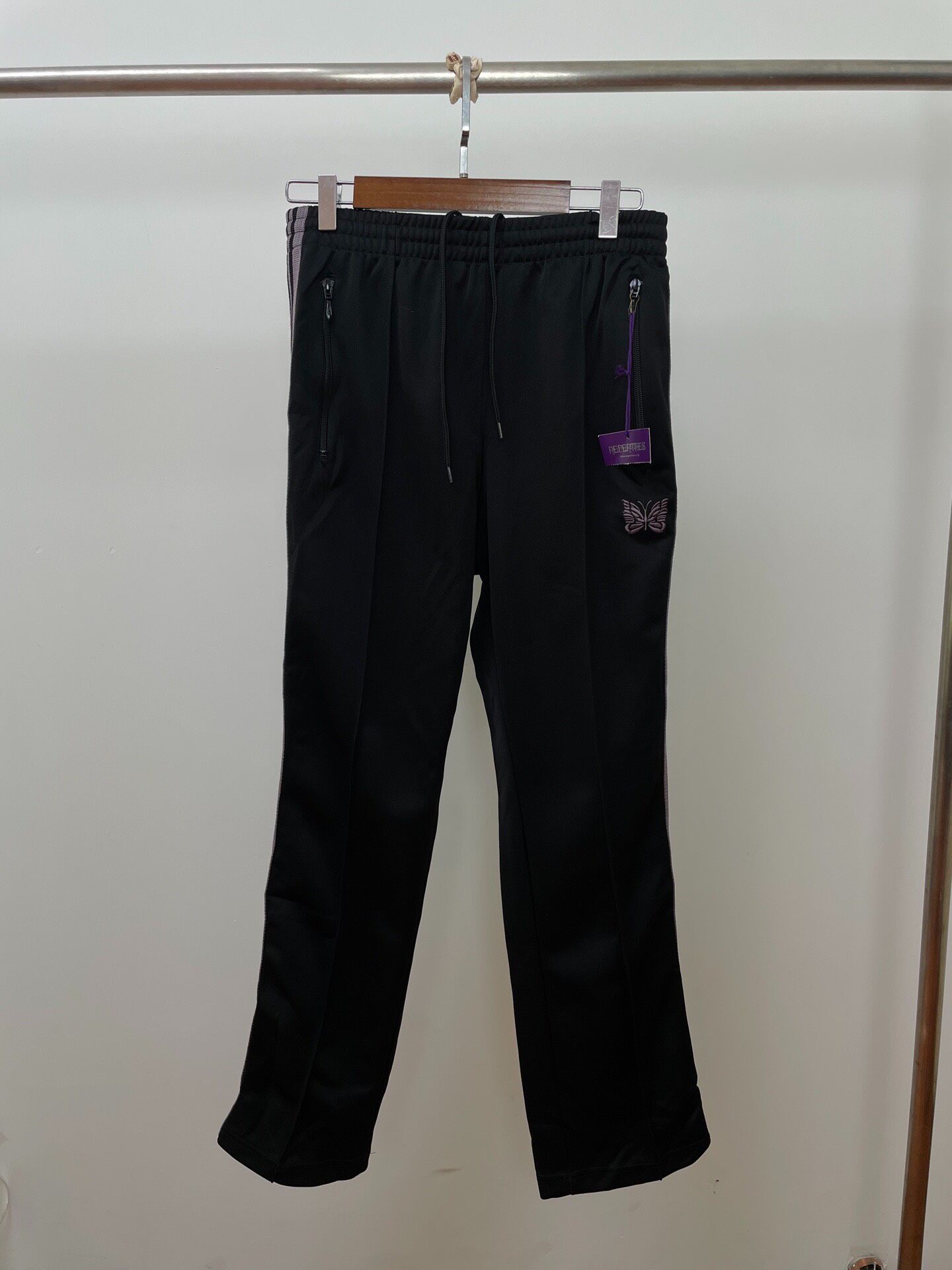 Needles Narrow Track Pants with Butterfly