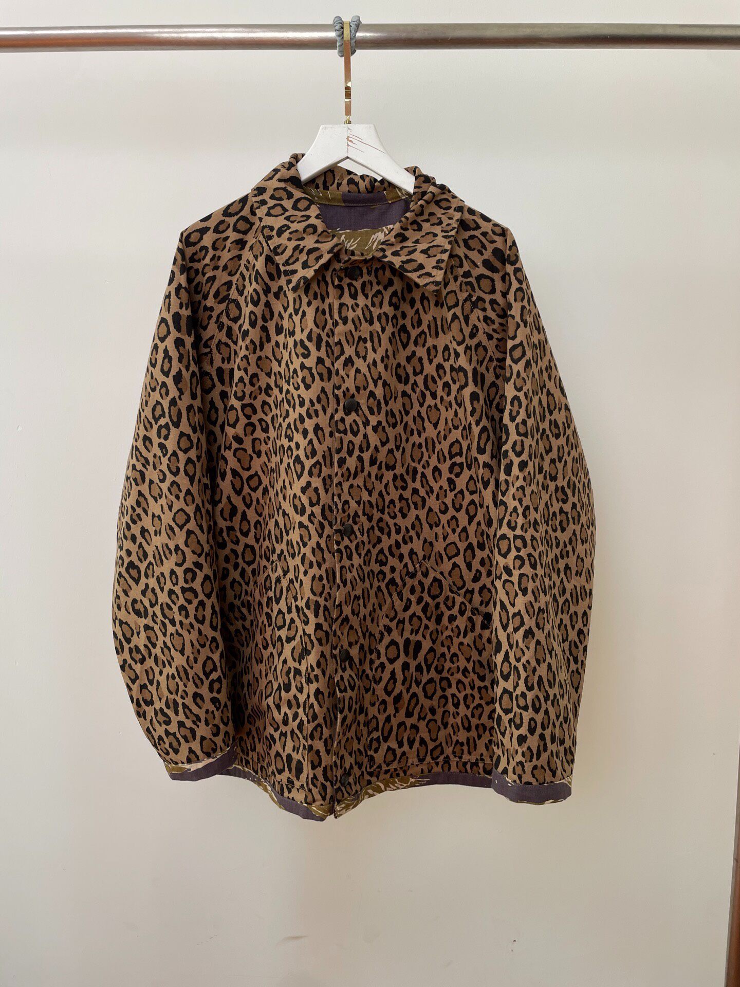 Reversible Needles Tiger Leopard Jacket — detail