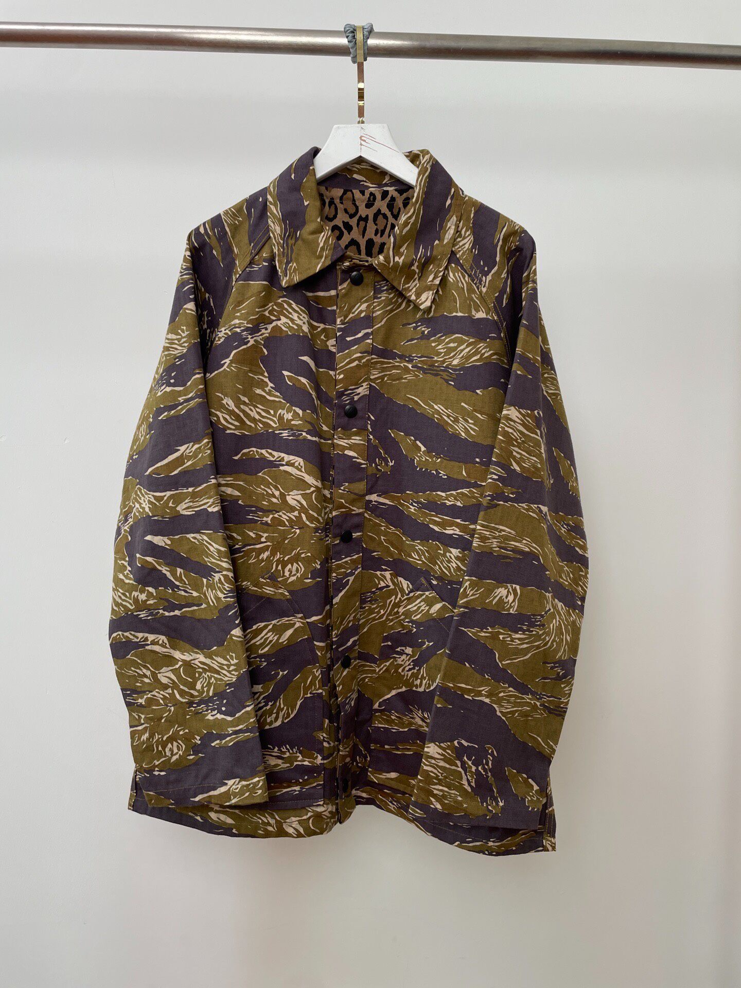 Reversible Needles Tiger Leopard Jacket