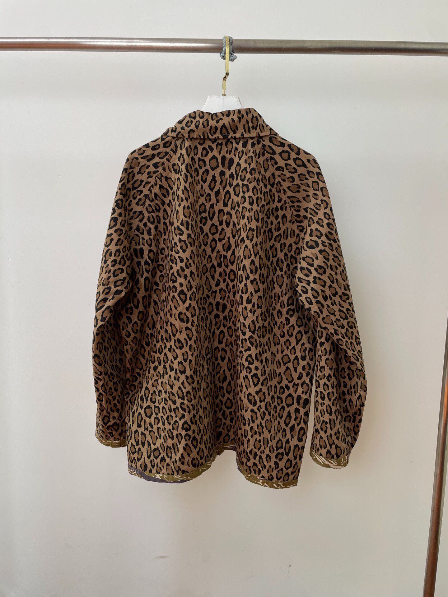 Reversible Needles Tiger Leopard Jacket — back