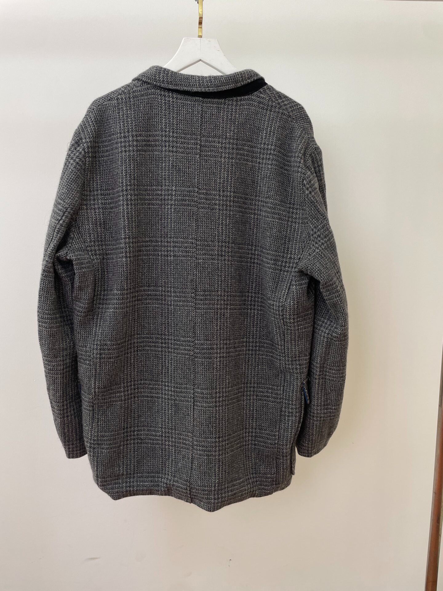 Kapital Gray Plaid Blazer With Tags — front