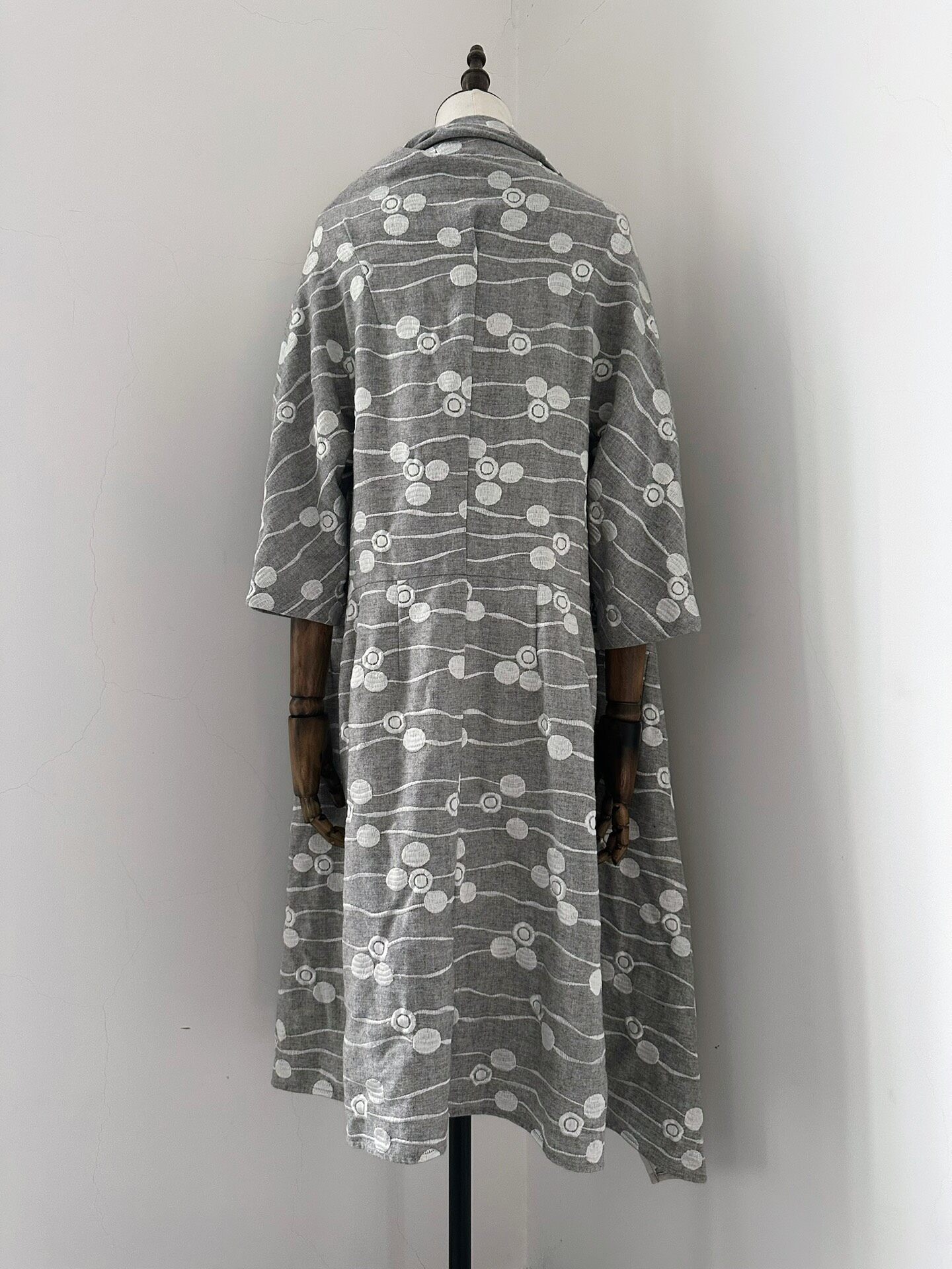 Comme des Garcons 1999 Wool Cardigan — back