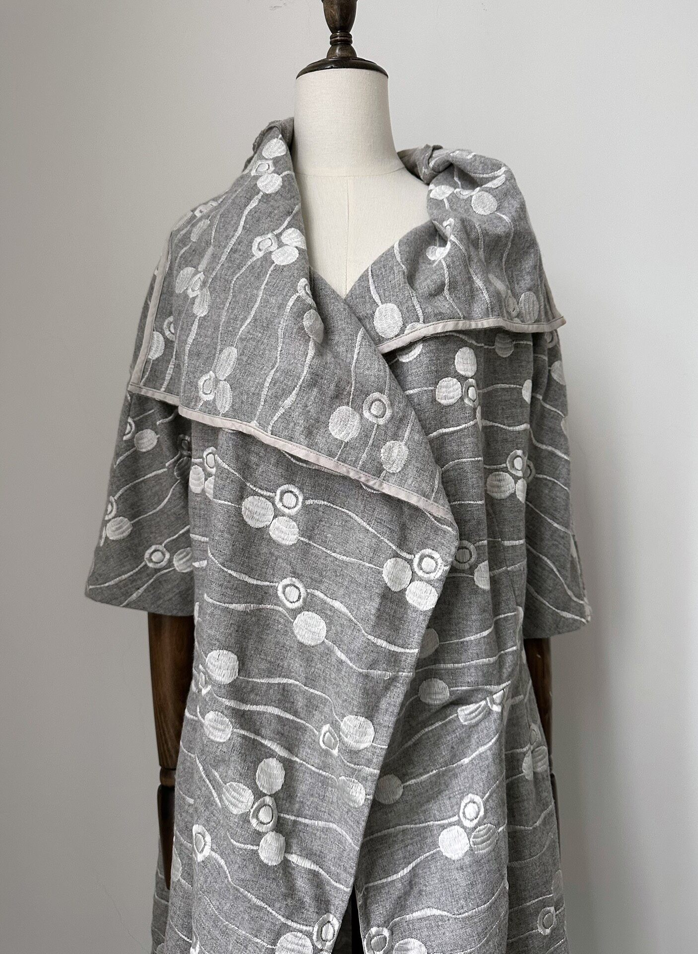 Comme des Garcons 1999 Wool Cardigan — detail