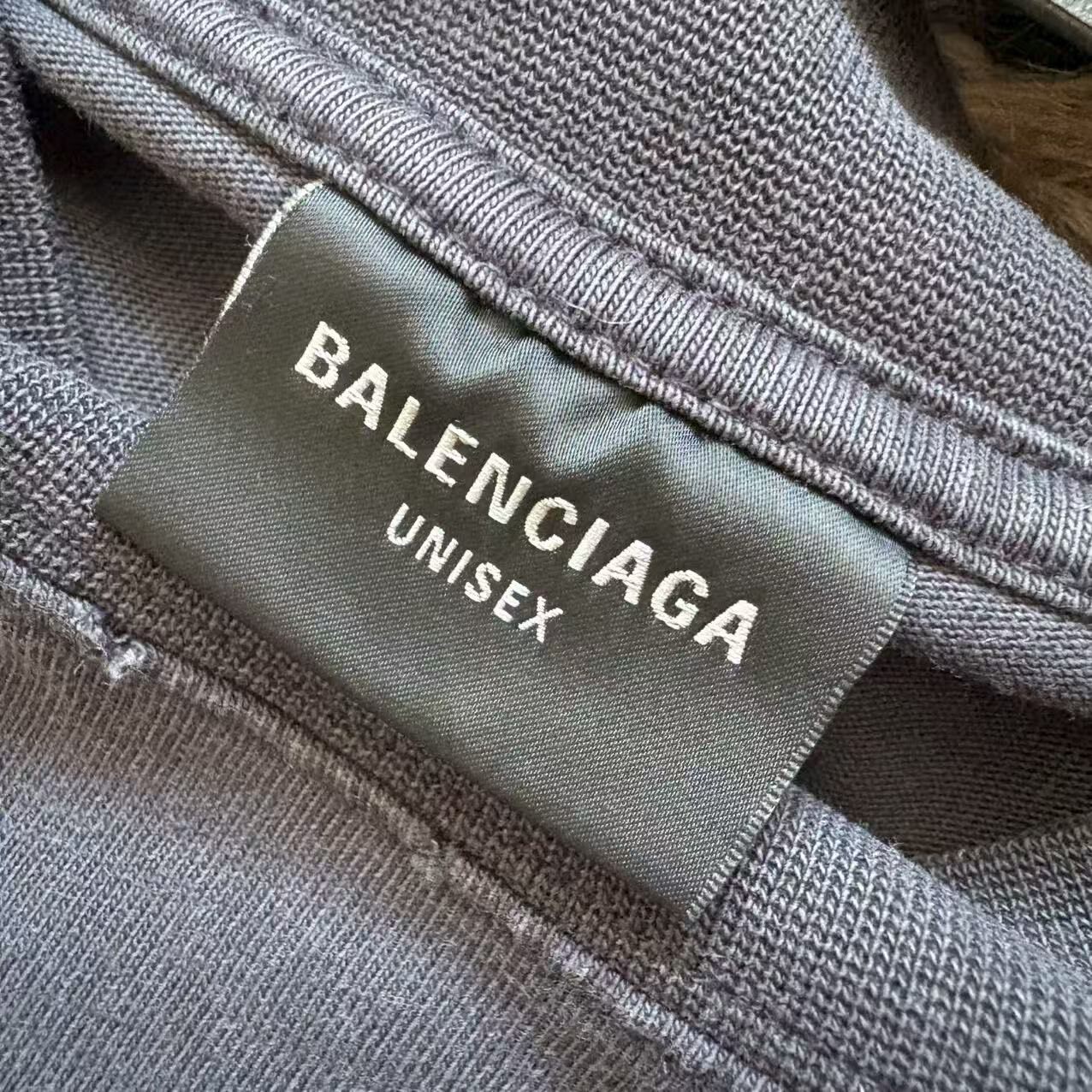 Balenciaga BERLIN Embroidered Short-Sleeve Tee — detail