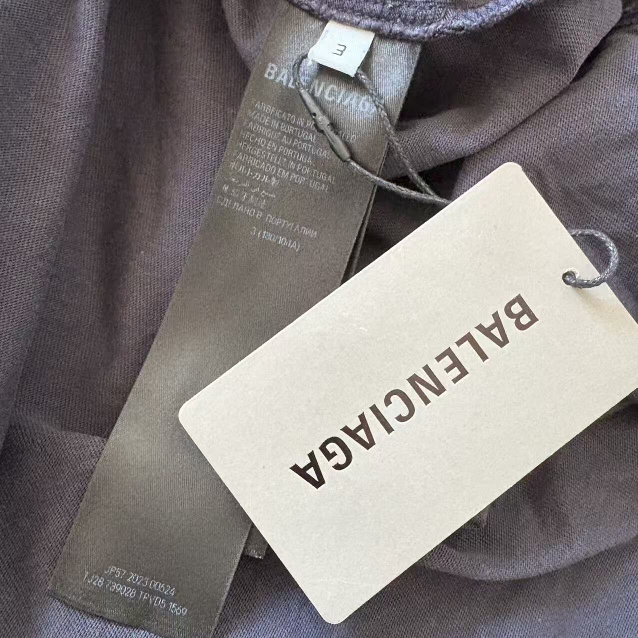 Balenciaga BERLIN Embroidered Short-Sleeve Tee — back