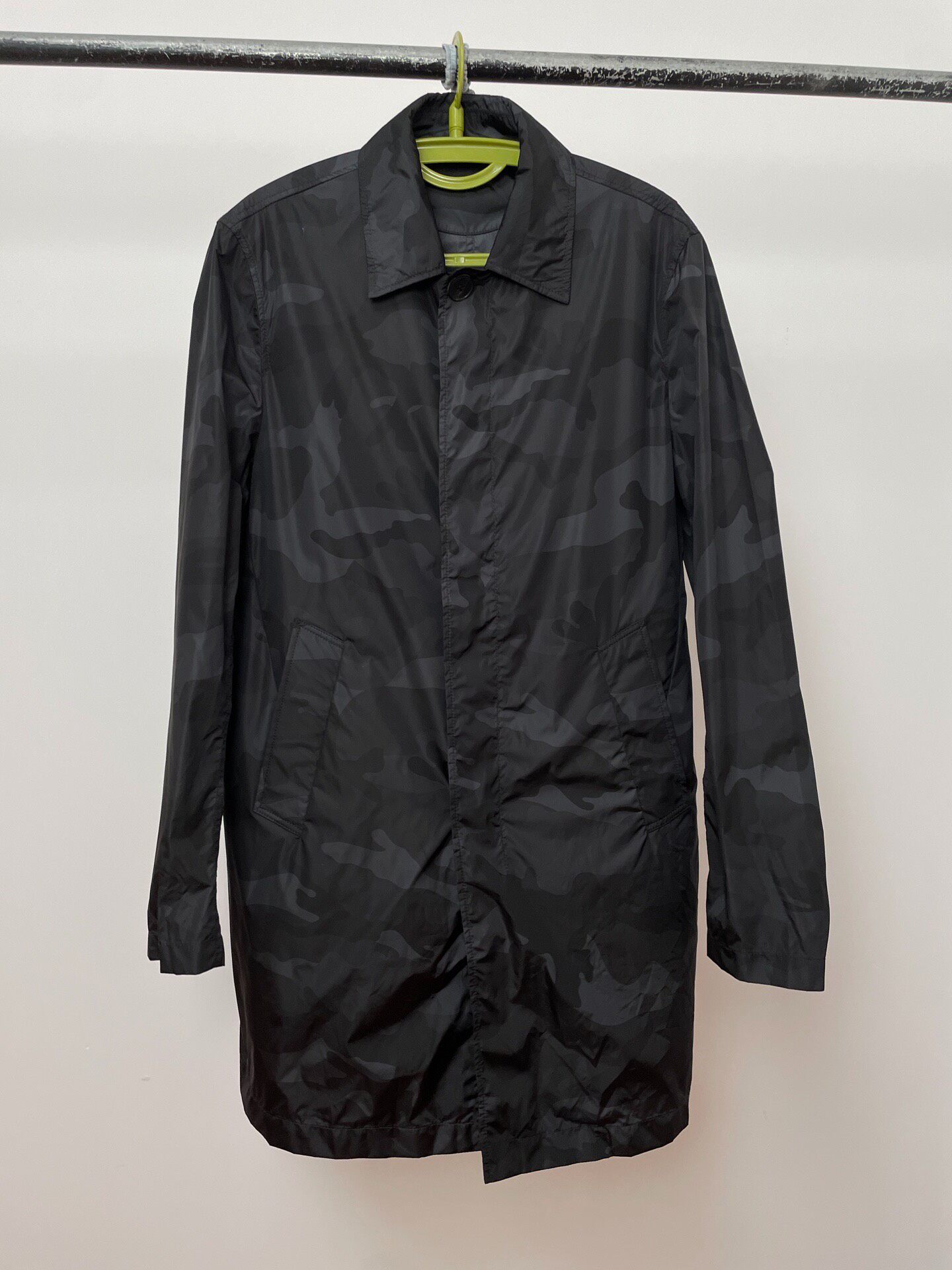 Valentino Camouflage Trench Coat