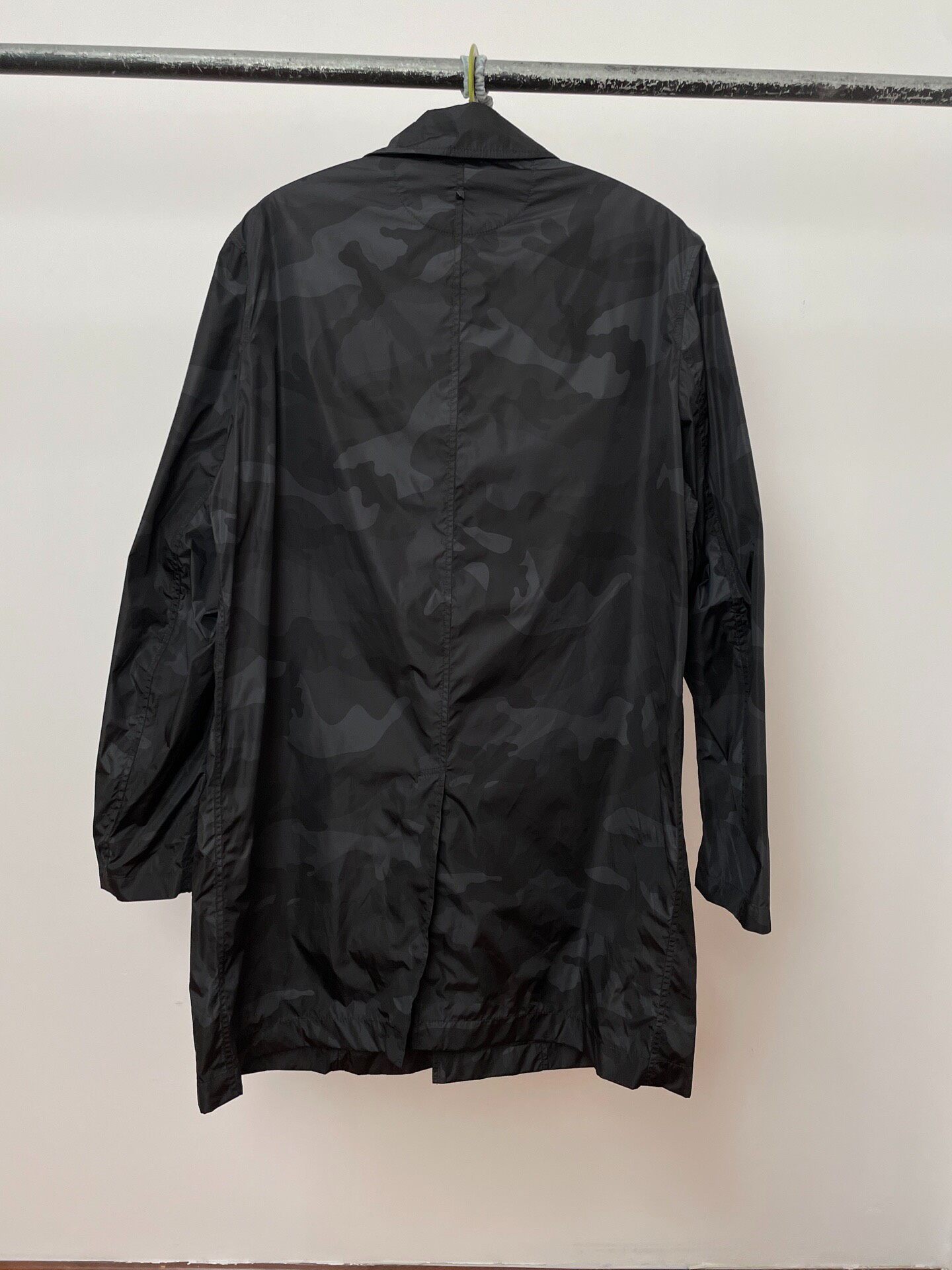 Valentino Camouflage Trench Coat — front