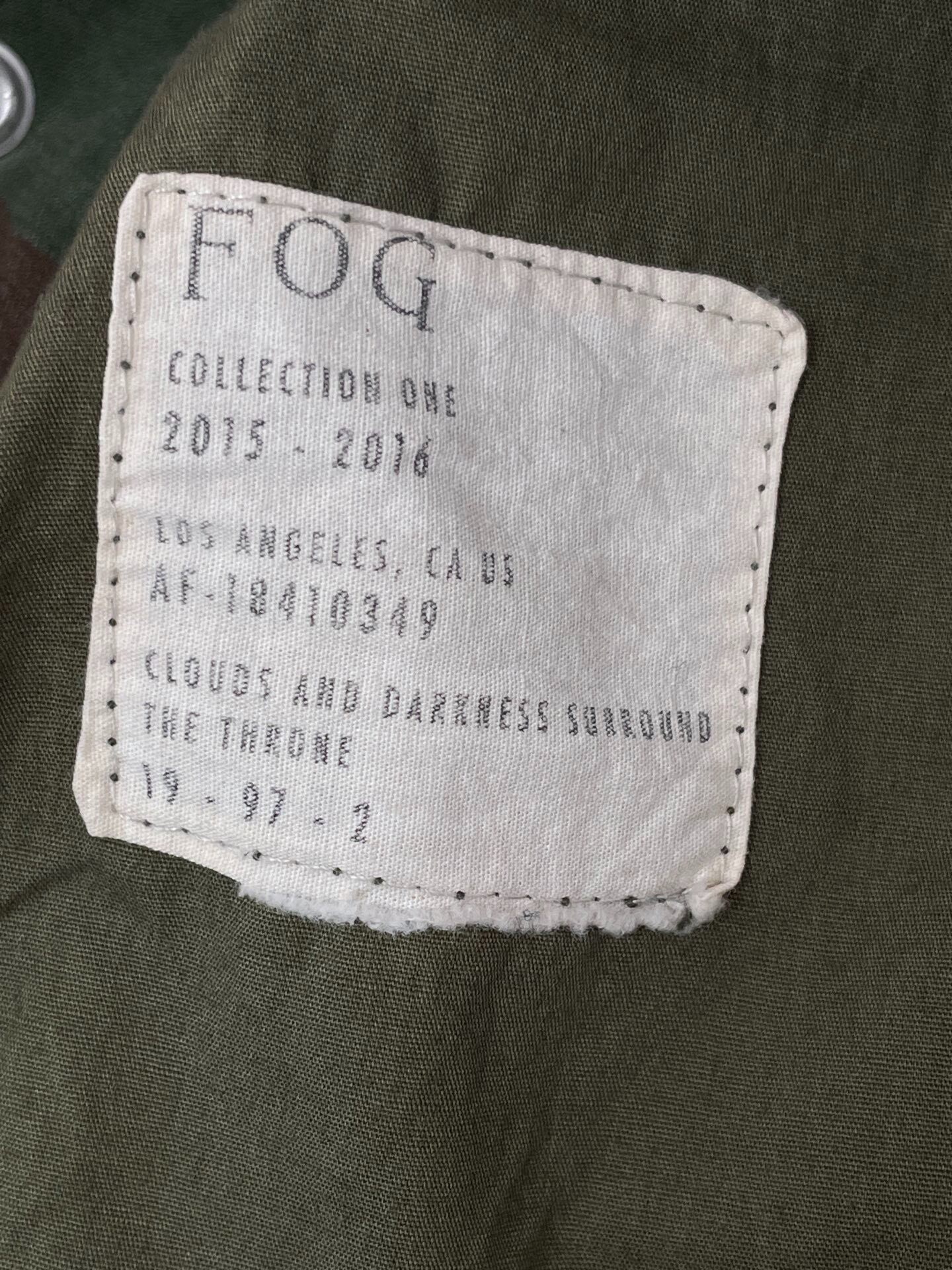 Fear Of God Old Line Camo Jacket — back