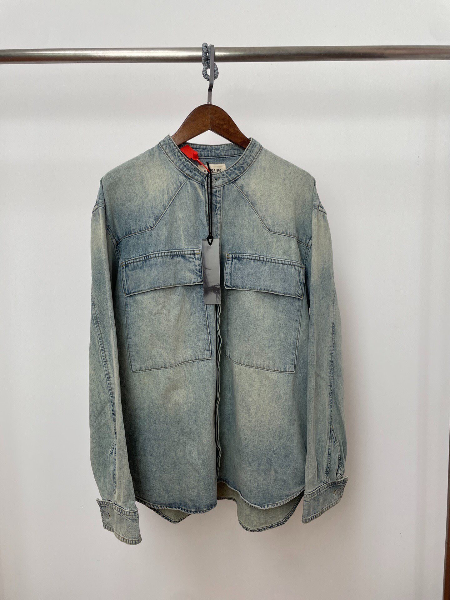 Fear of God Oversized Denim Jacket With Tags