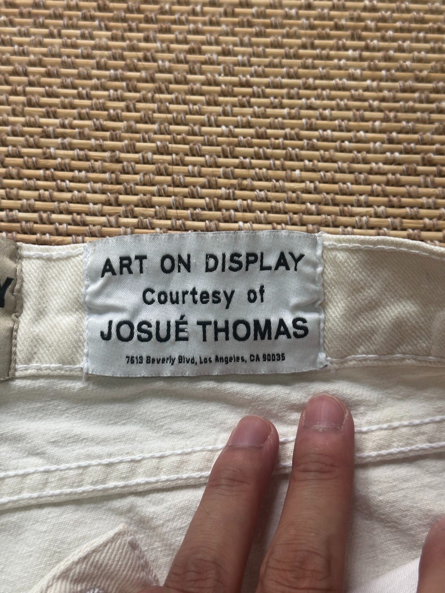 Gallery Dept Flame Flared Jeans — back
