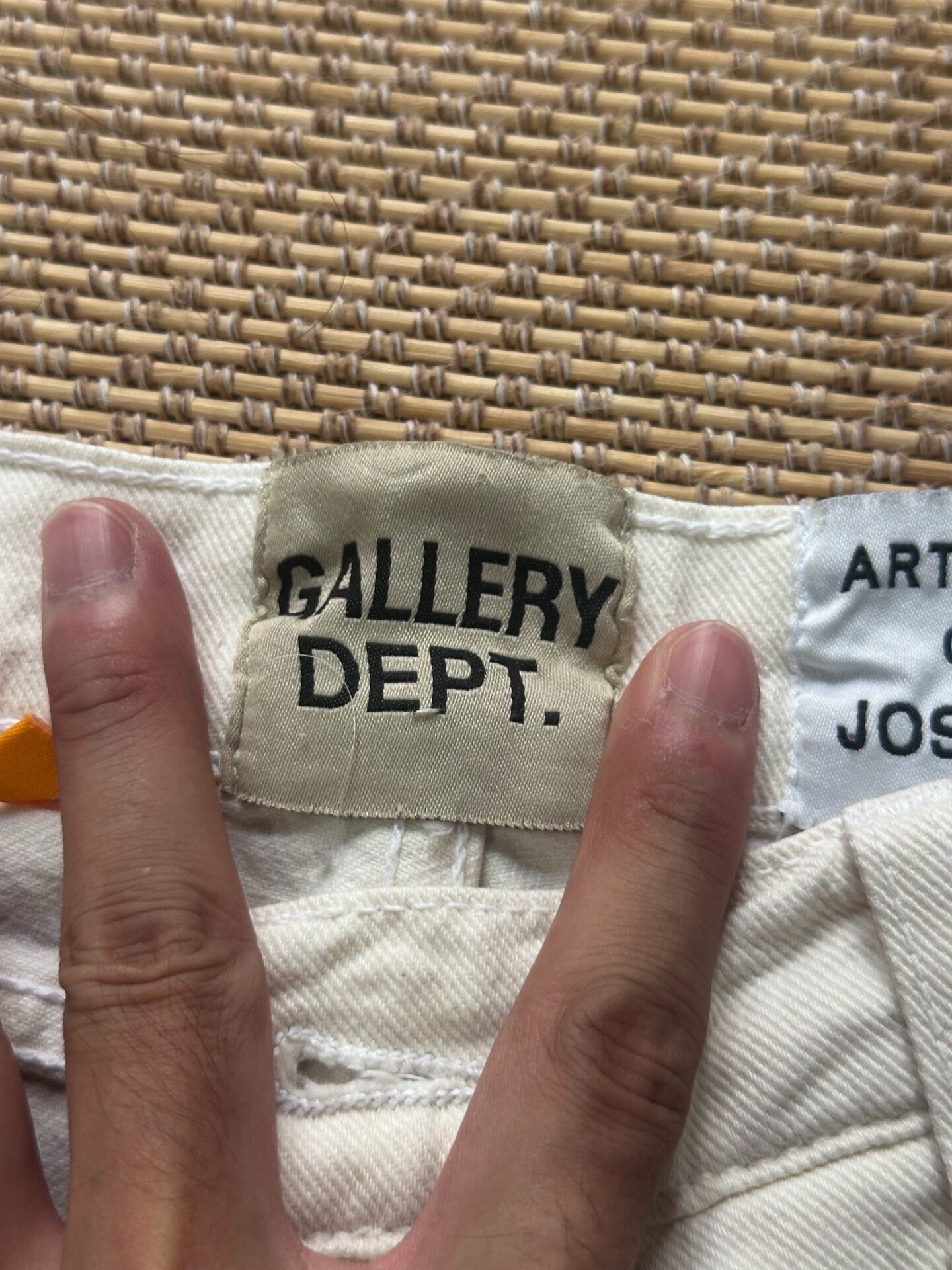 Gallery Dept Flame Flared Jeans — detail