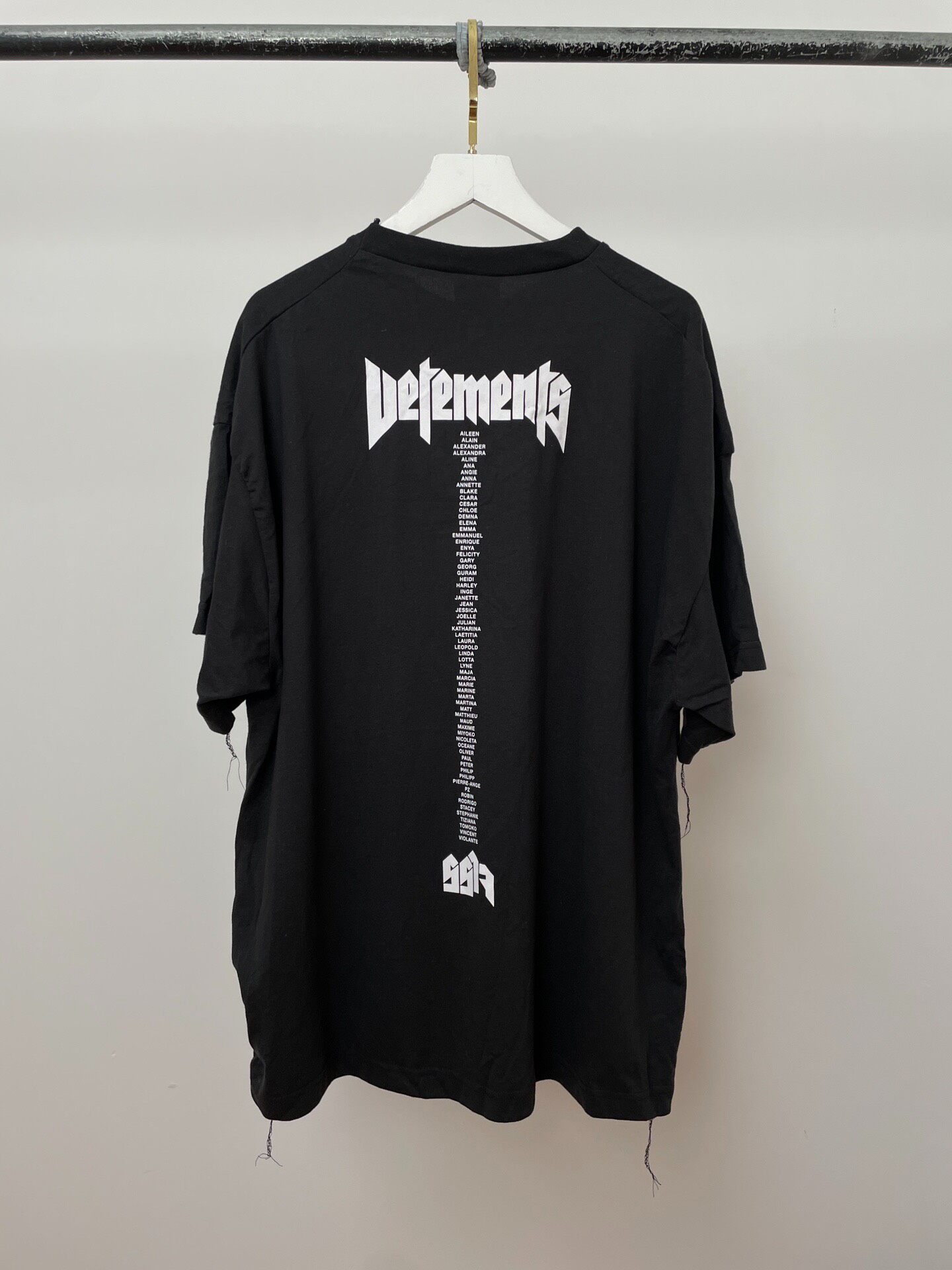 Vetements x Hanes Staff Short Sleeve T-Shirt — front
